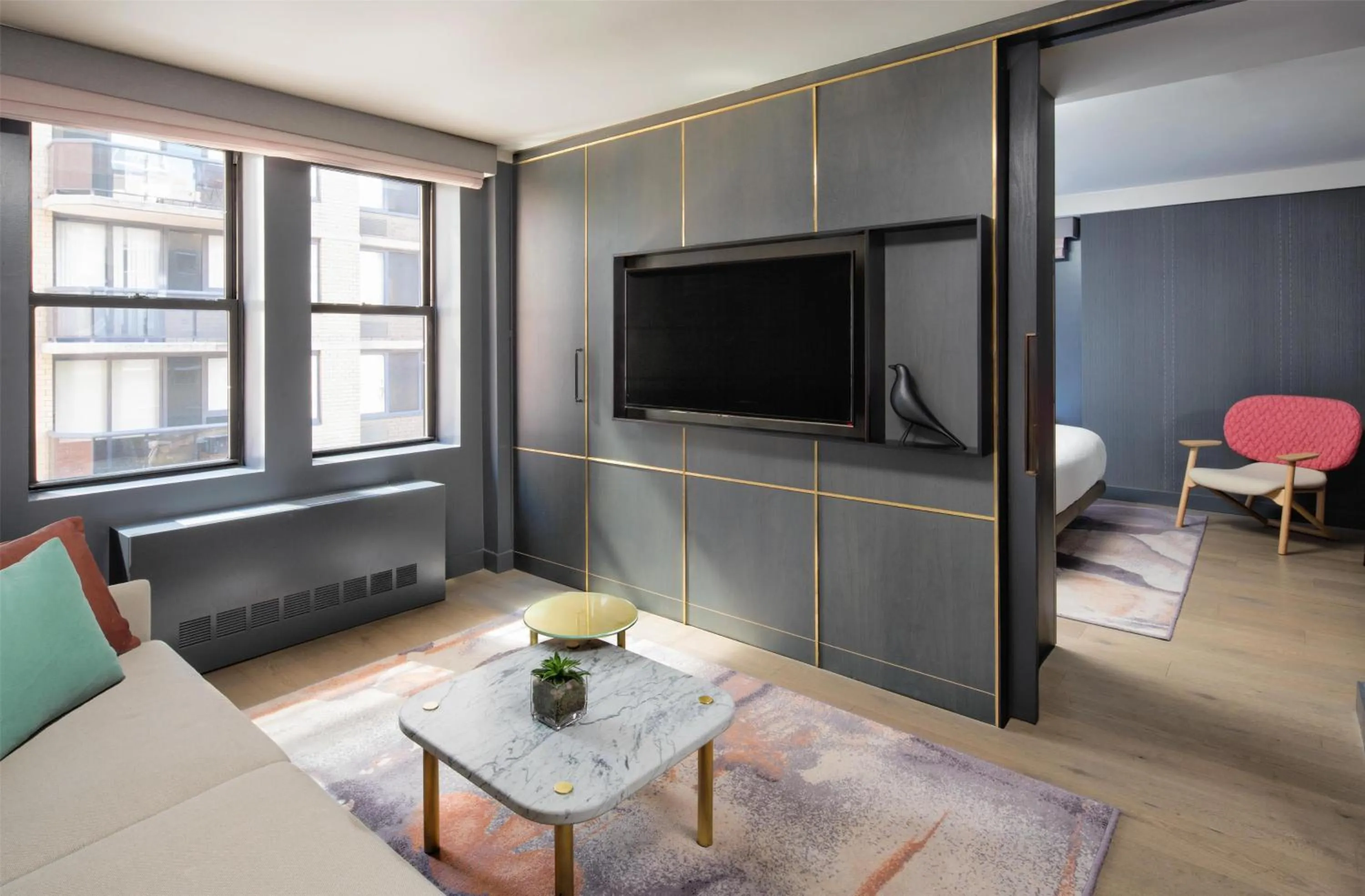 One-Bedroom King Suite in The Time New York, part of JdV by Hyatt