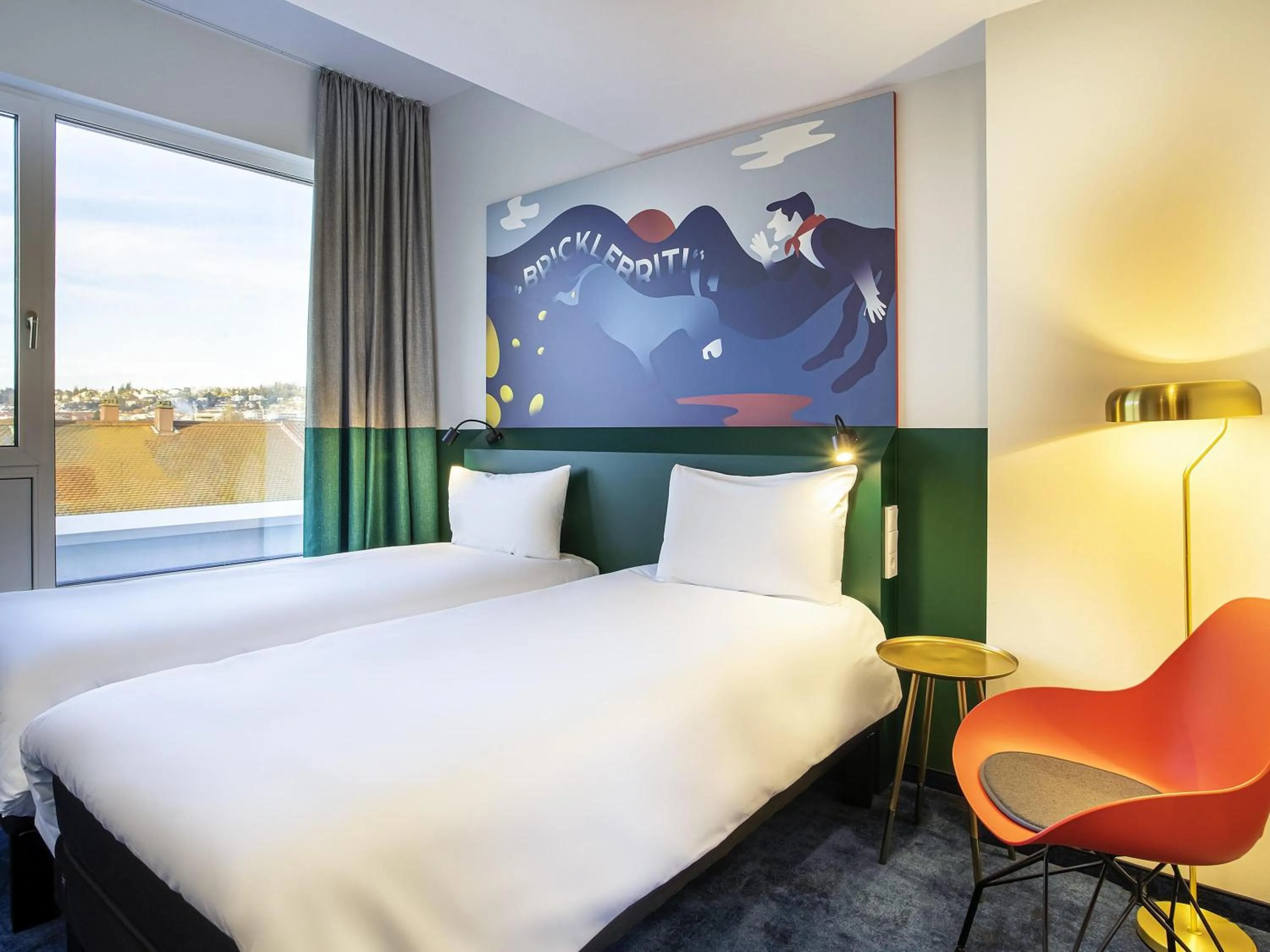 Standard Twin Room in ibis Styles Pforzheim
