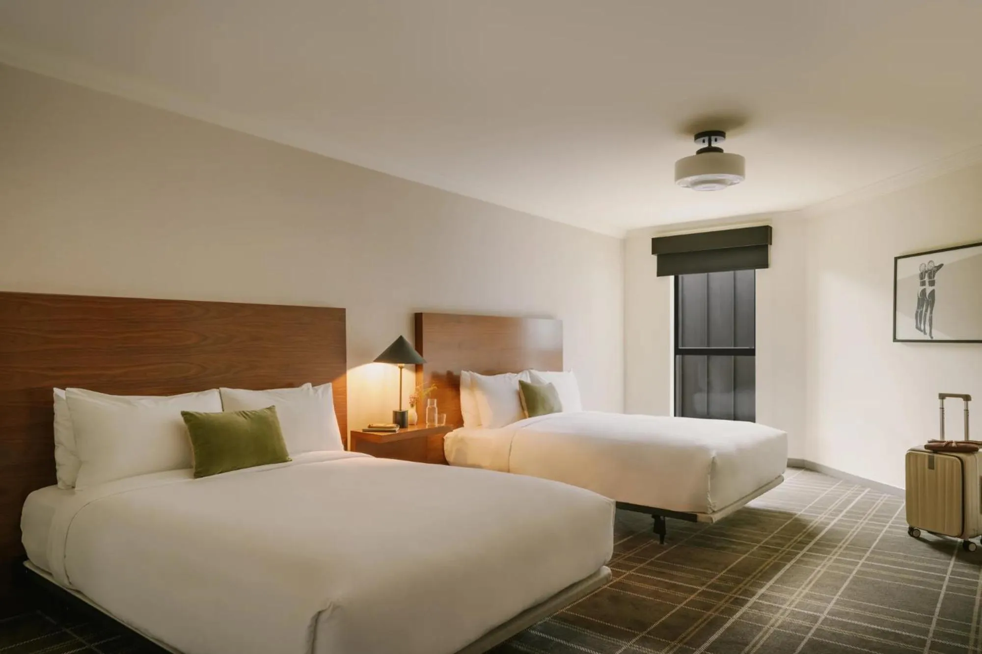 Queen Room with Two Queen Beds - Disability Access in FOUND Hotel, Santa Monica