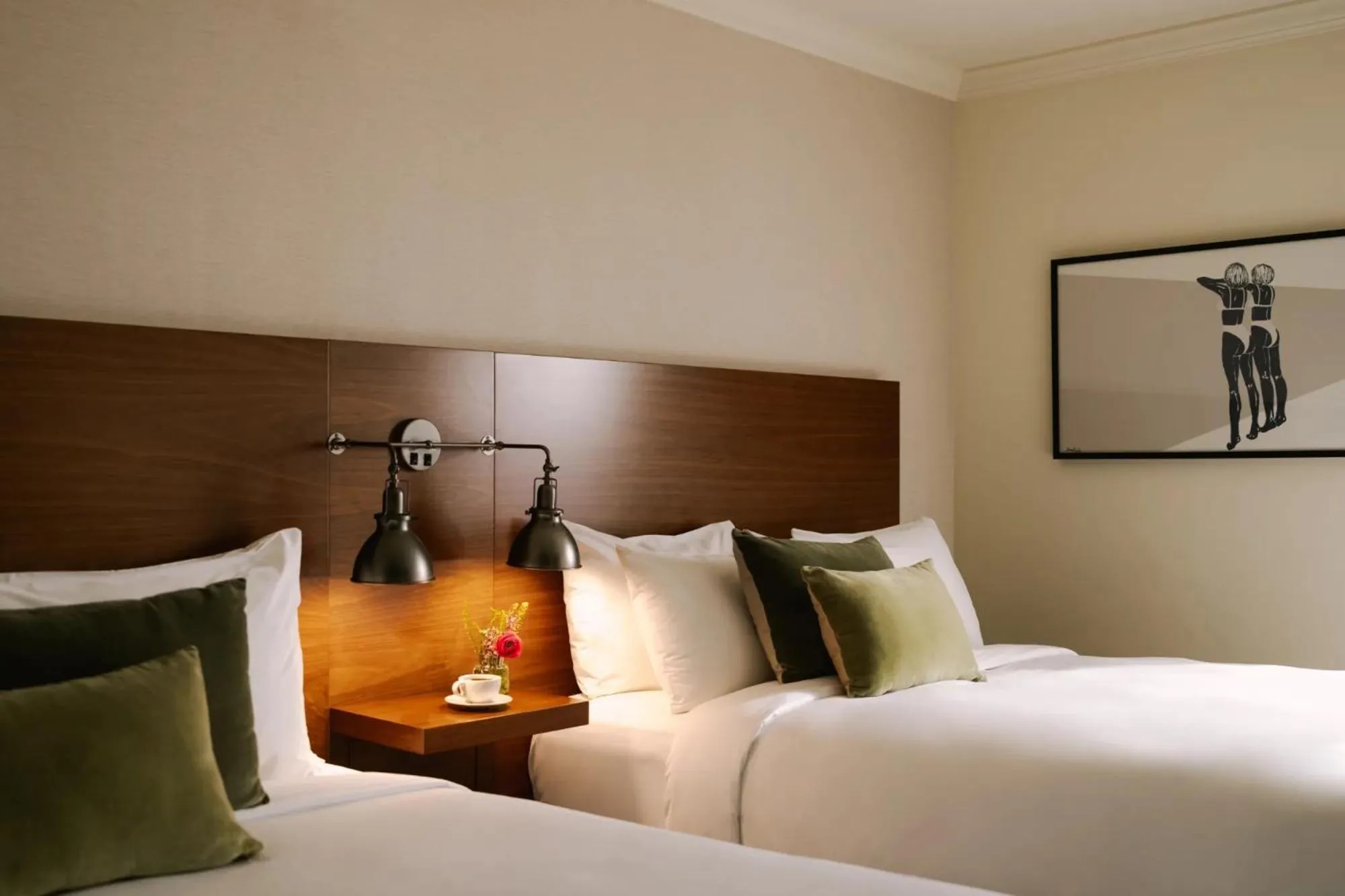 Queen Room with Two Queen Beds in FOUND Hotel, Santa Monica