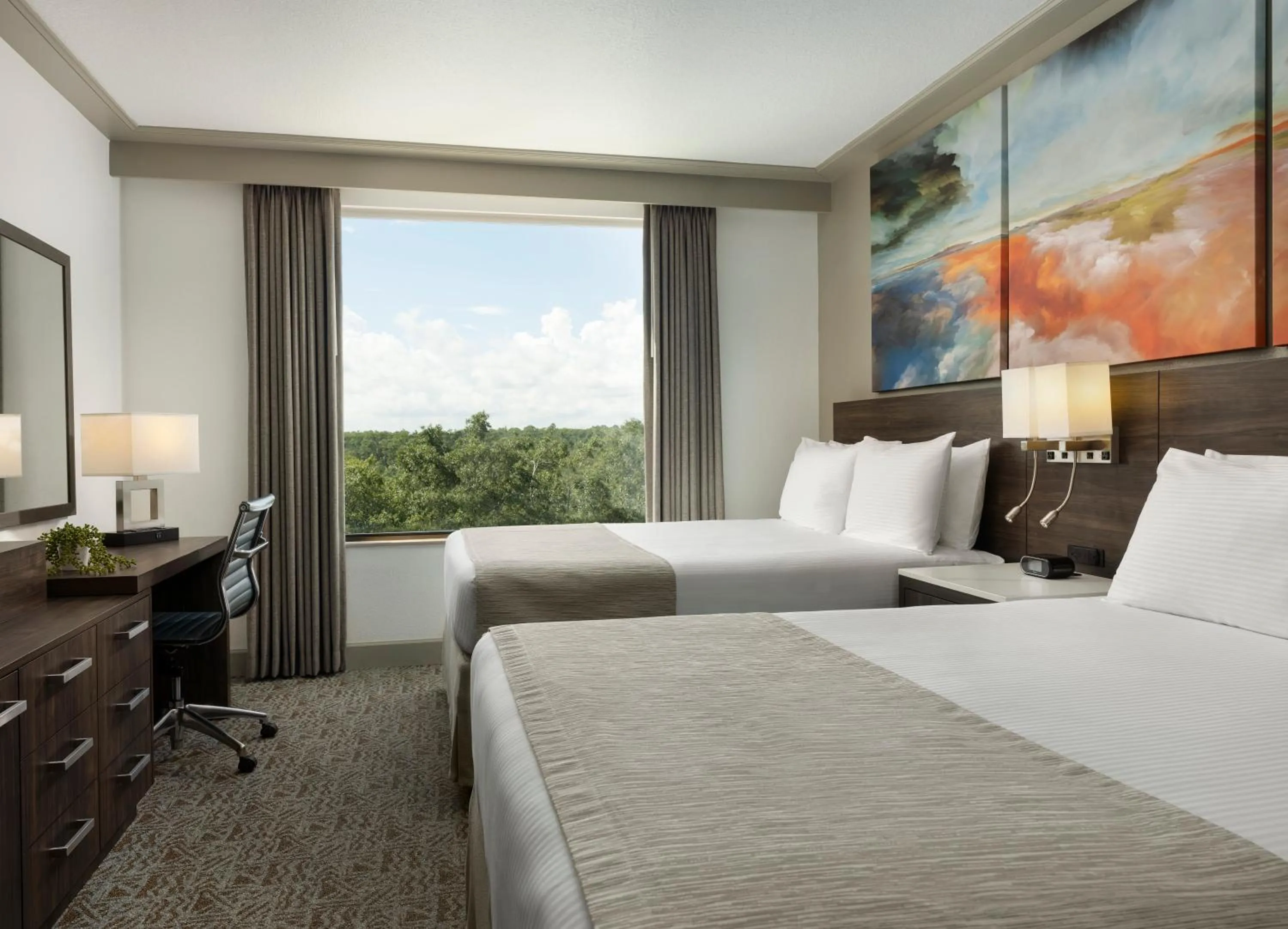 One Bedroom Queen Suite with Two Queen Beds - Sofa Bed in Buena Vista Suites Orlando