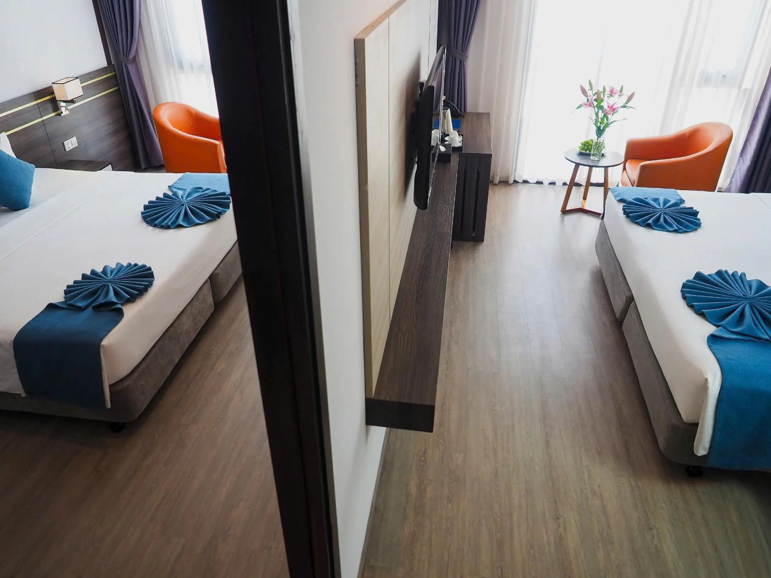 Deluxe Family Room in Seana Hotel