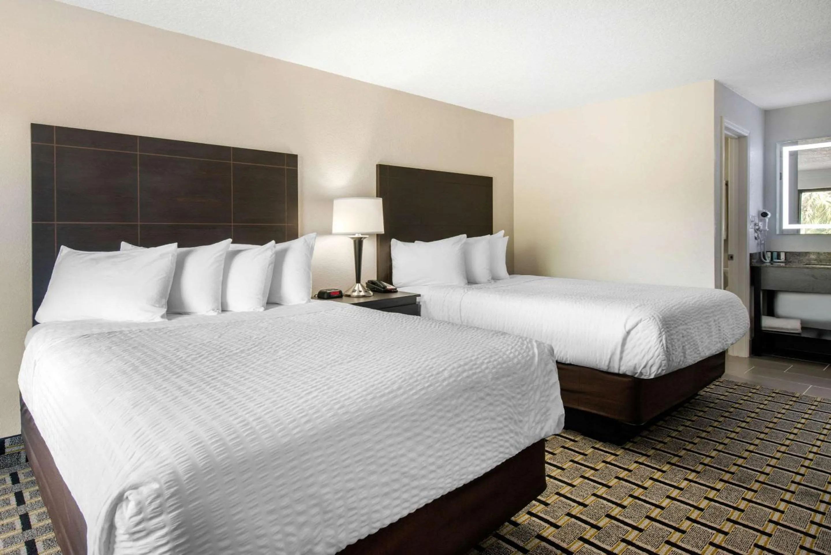 Queen Room with Two Queen Beds - Accessible/Non-Smoking  in Clarion Inn & Suites Kissimmee-Lake Buena Vista South