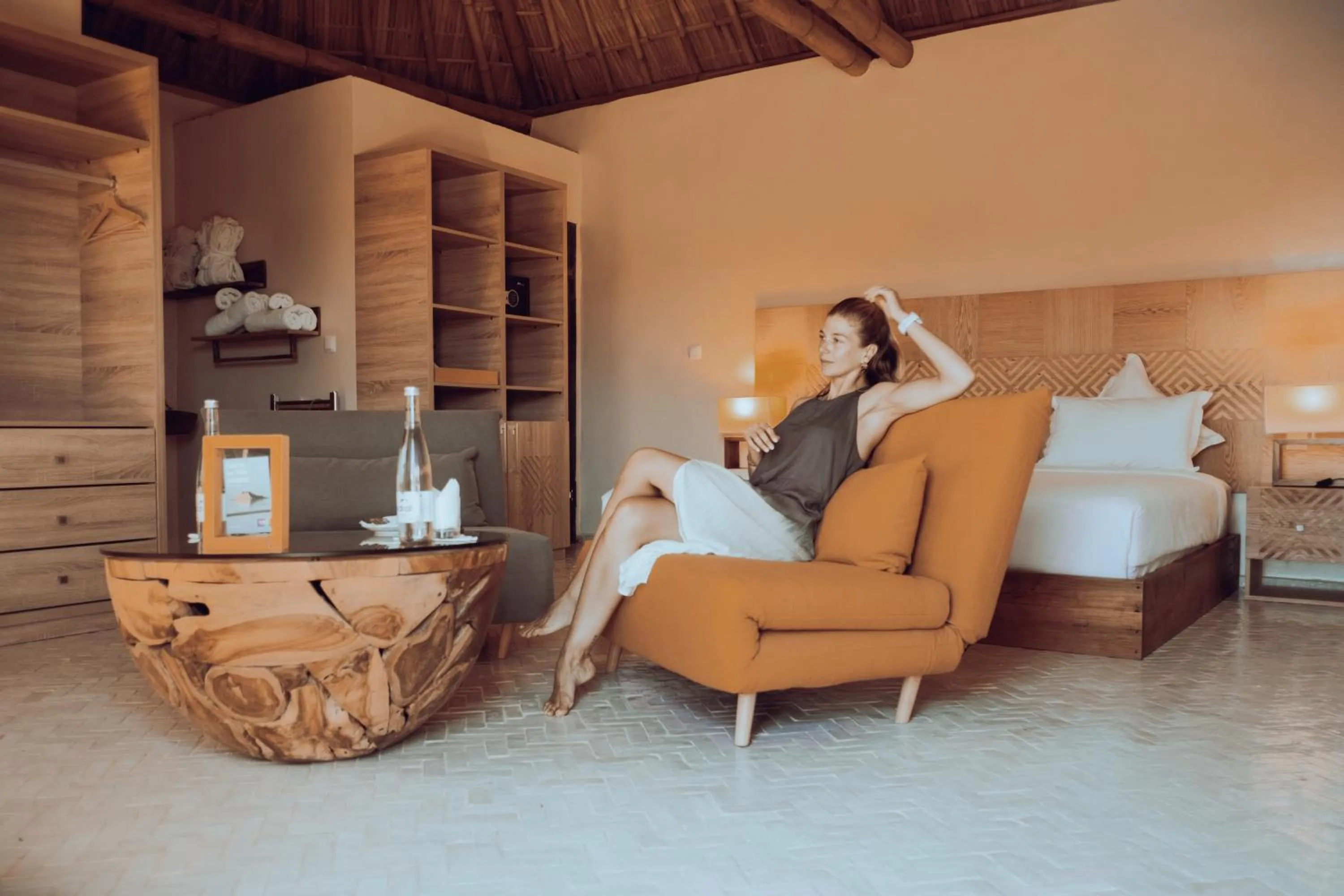 Junior Suite with Garden View - single occupancy in La Crique Nature & Spa