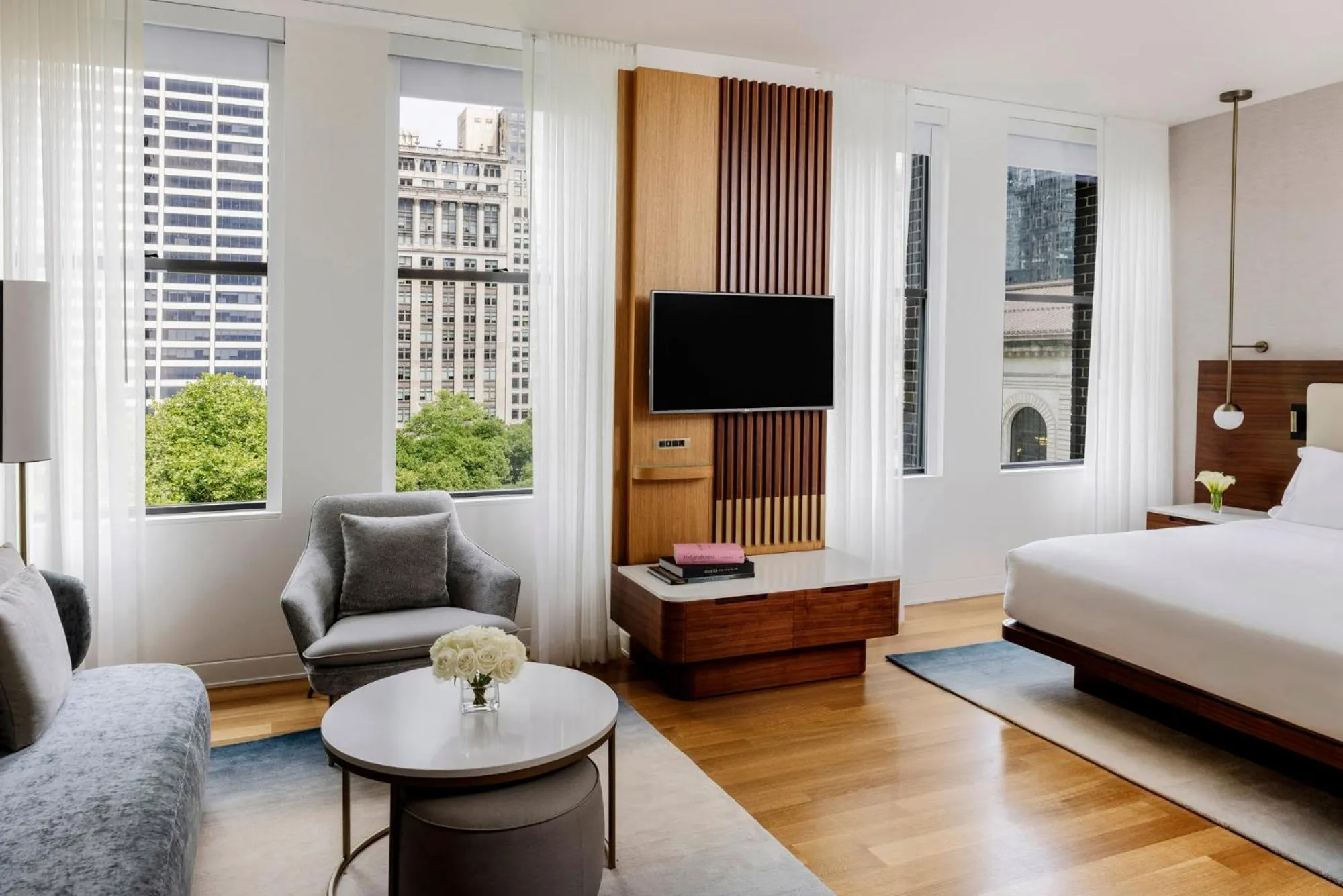 Junior Suite with Park View in Bryant Park Hotel