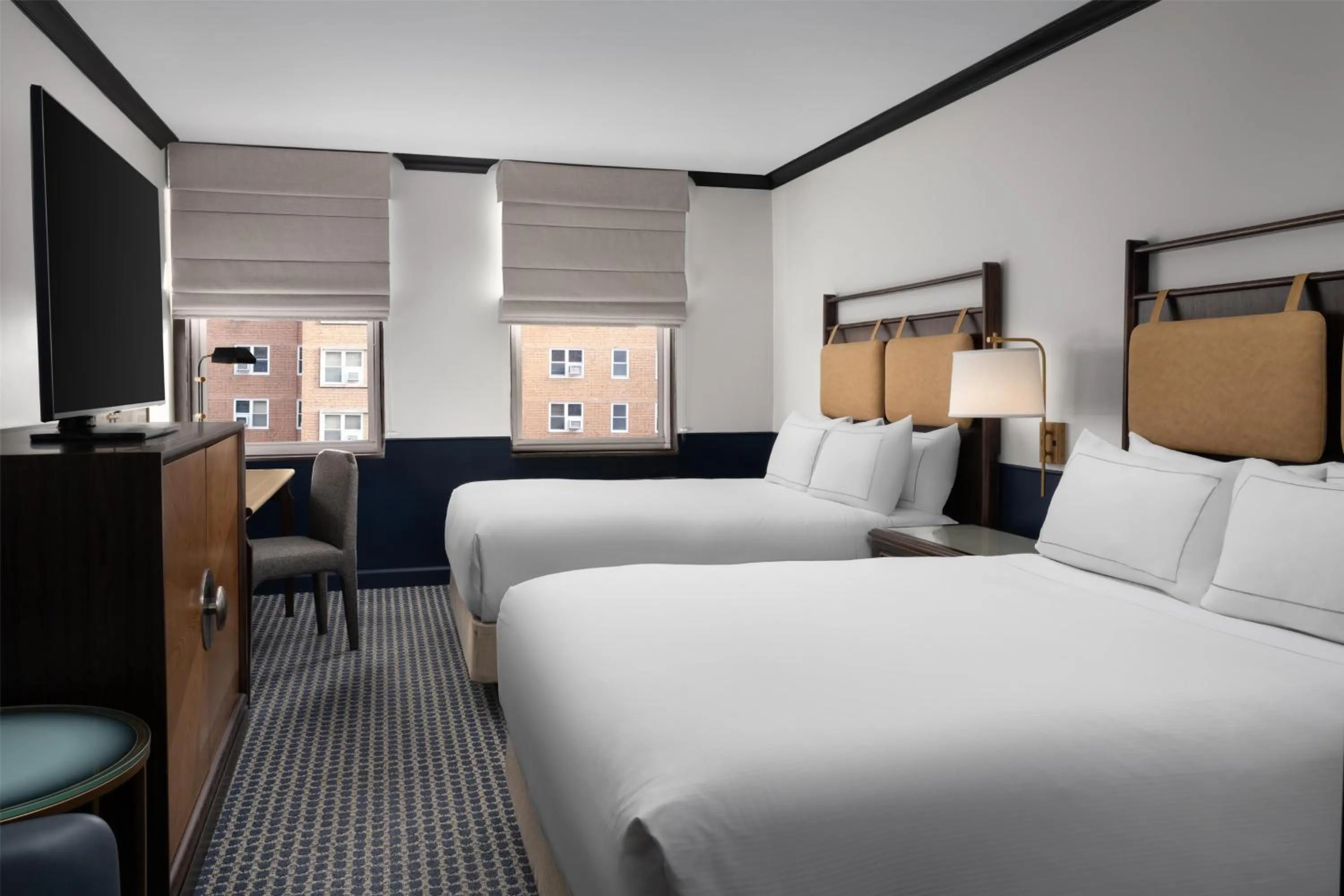 Queen Room with Two Queen Beds in Hilton Orrington/Evanston