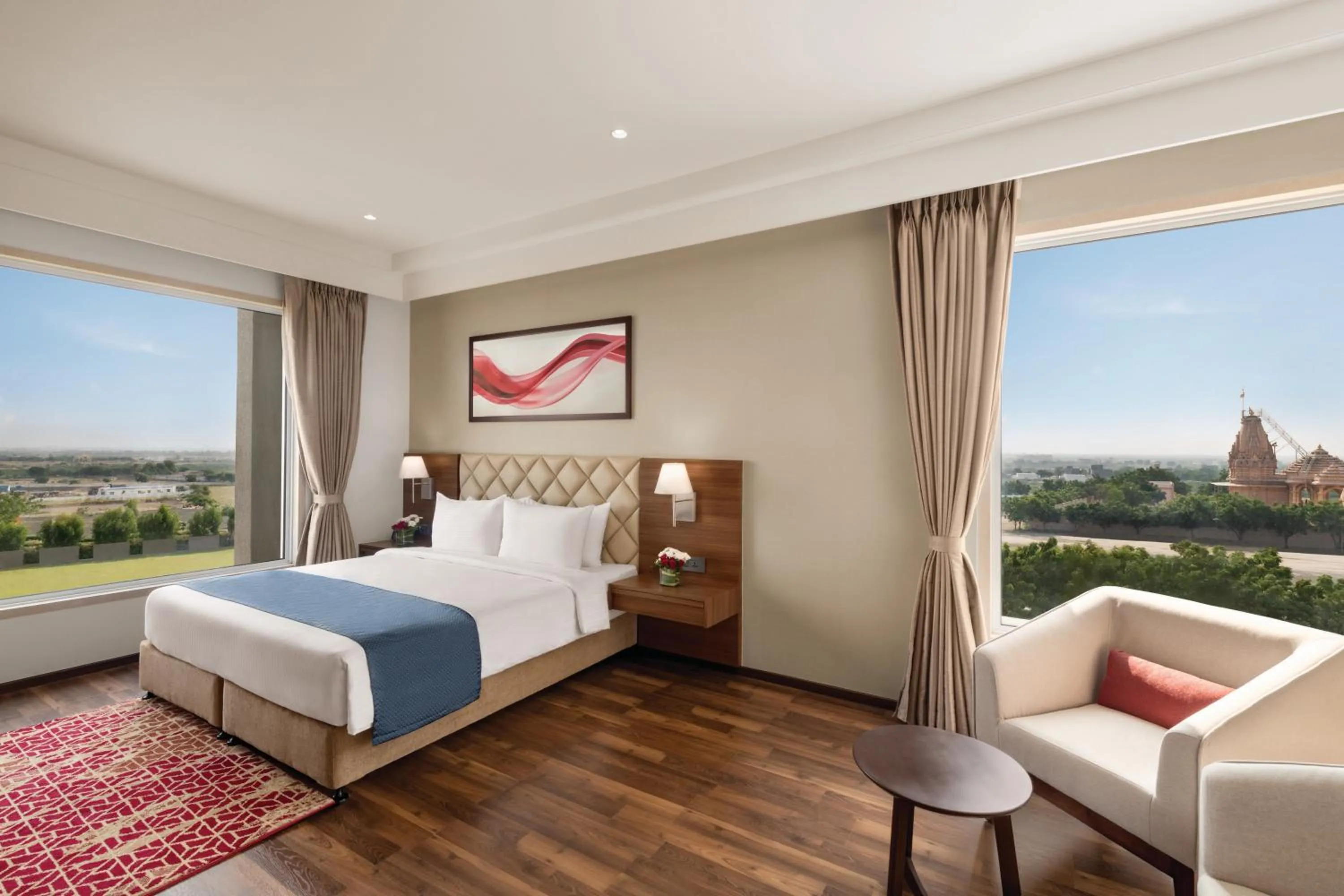 Executive Twin Room (Non-Smoking) - single occupancy - Book & Unlock Exclusive Discounts in Ramada by Wyndham Gandhidham Shinay