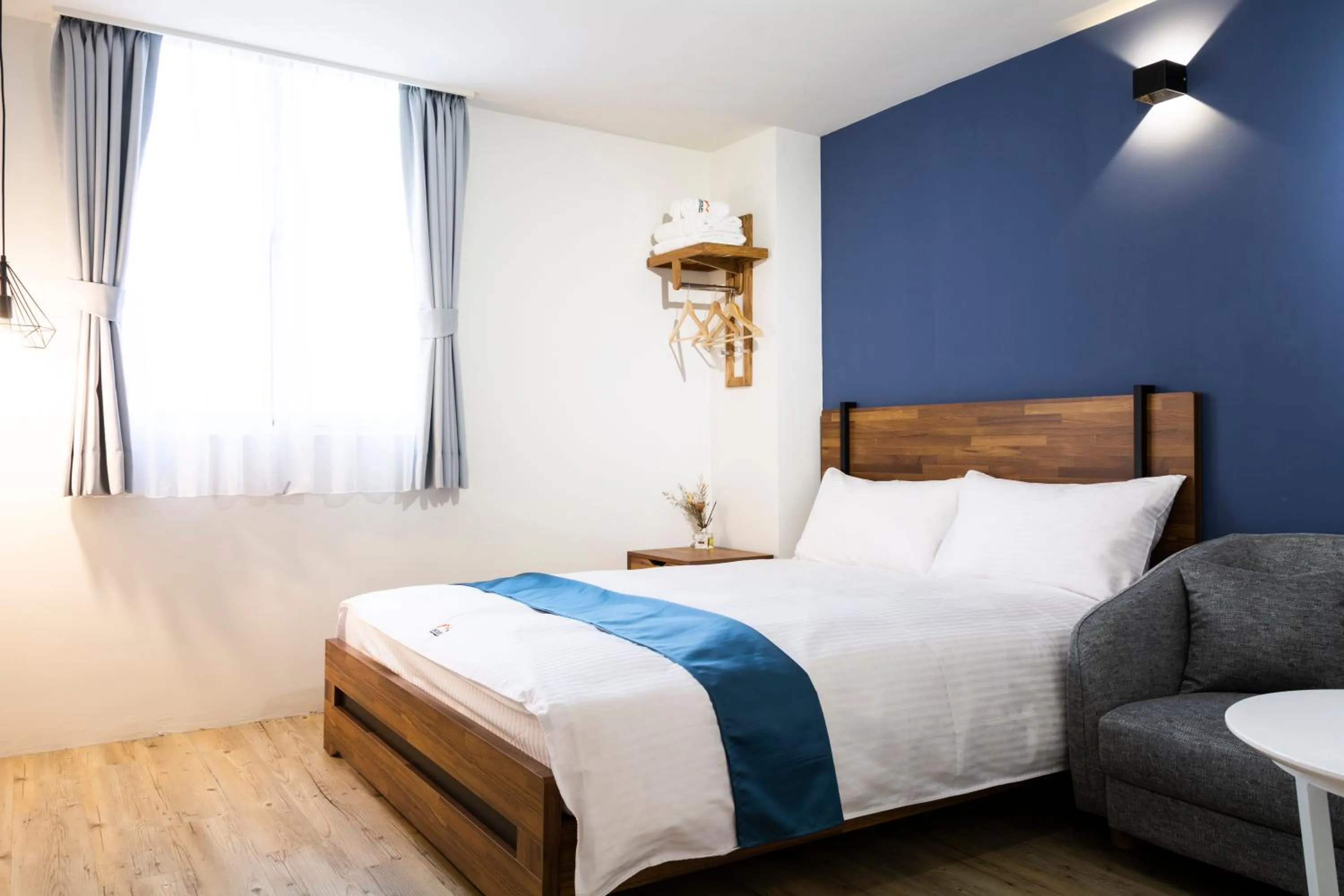 Standard Double Room in 沐藍輕旅 Mulan Light Inn I 海安路住宿
