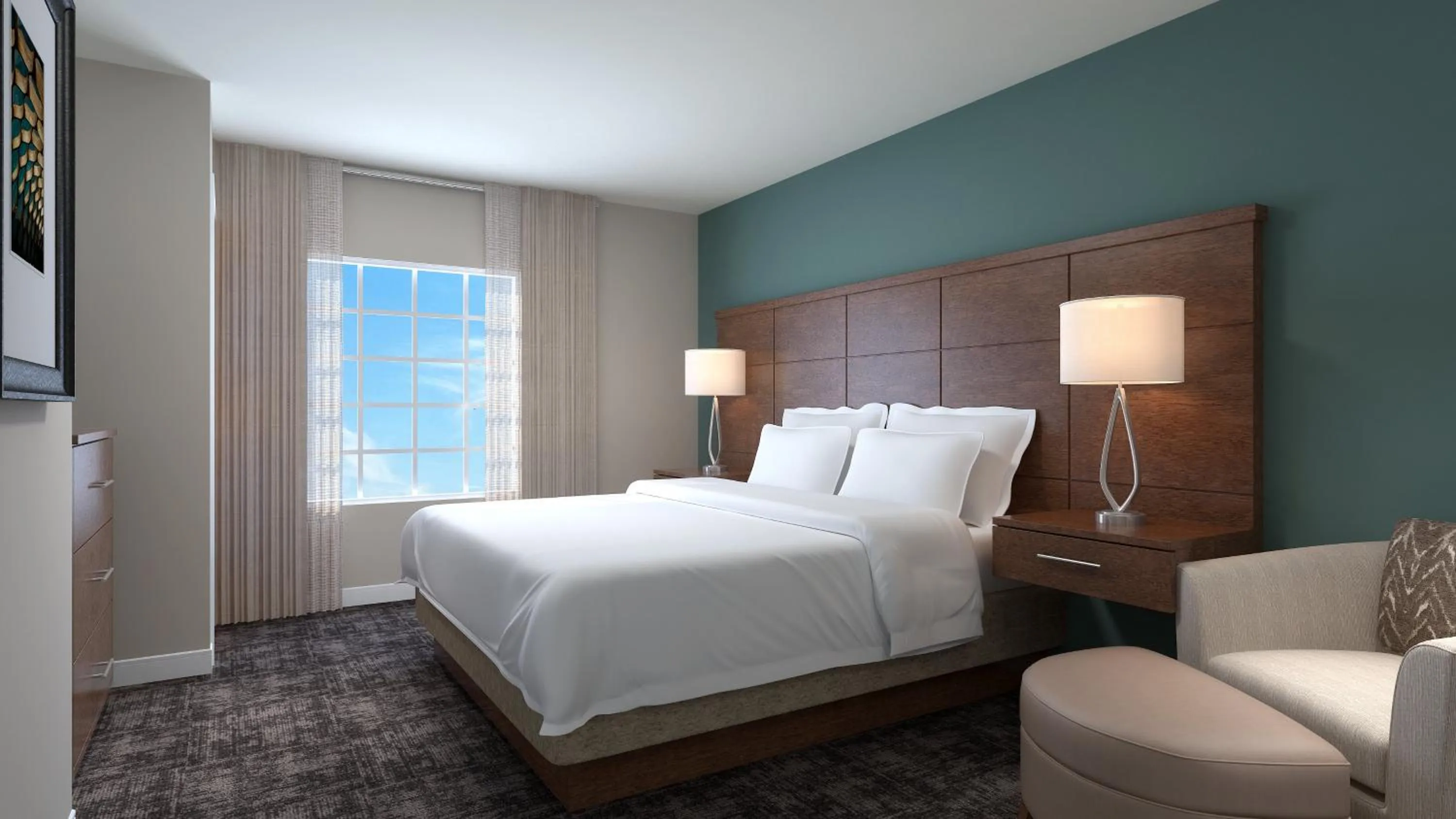 Queen Room - Hearing Accessible in Staybridge Suites - Denton by IHG