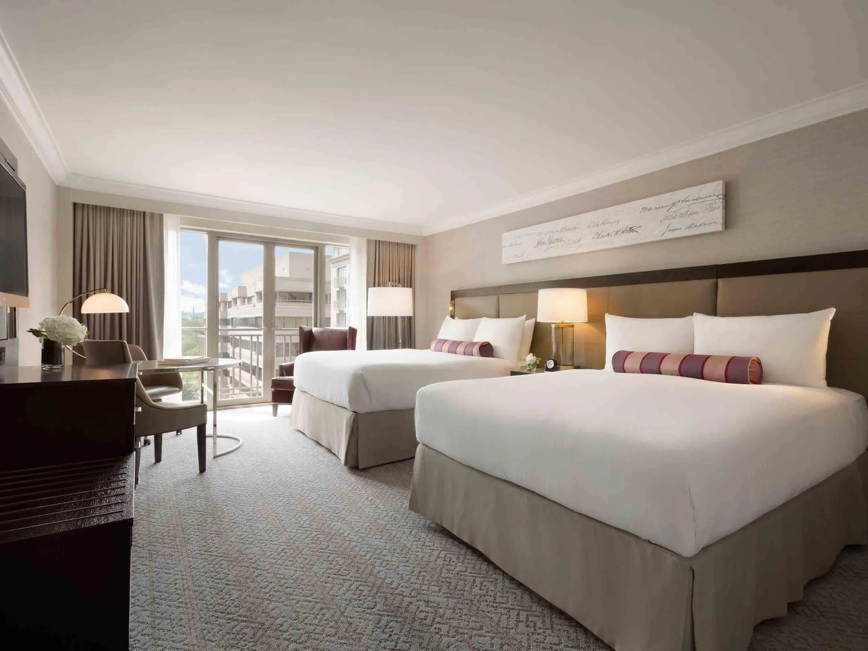 Deluxe Queen Room with Two Queen Beds in The Fairmont Washington DC