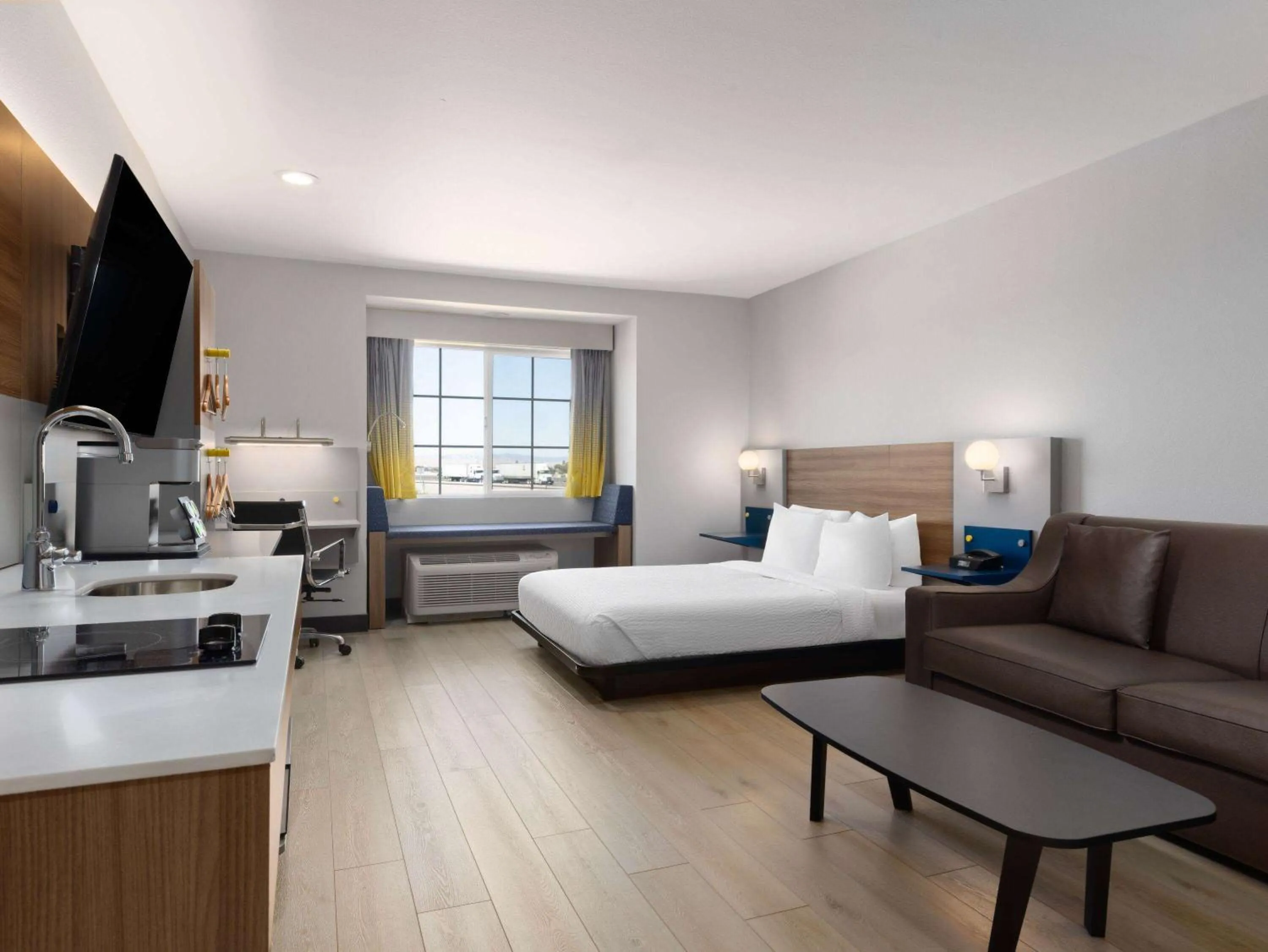 Efficiency Studio with One Queen Bed - Mobility Accessible - Non-Smonking in Microtel Inn & Suites by Wyndham Tracy