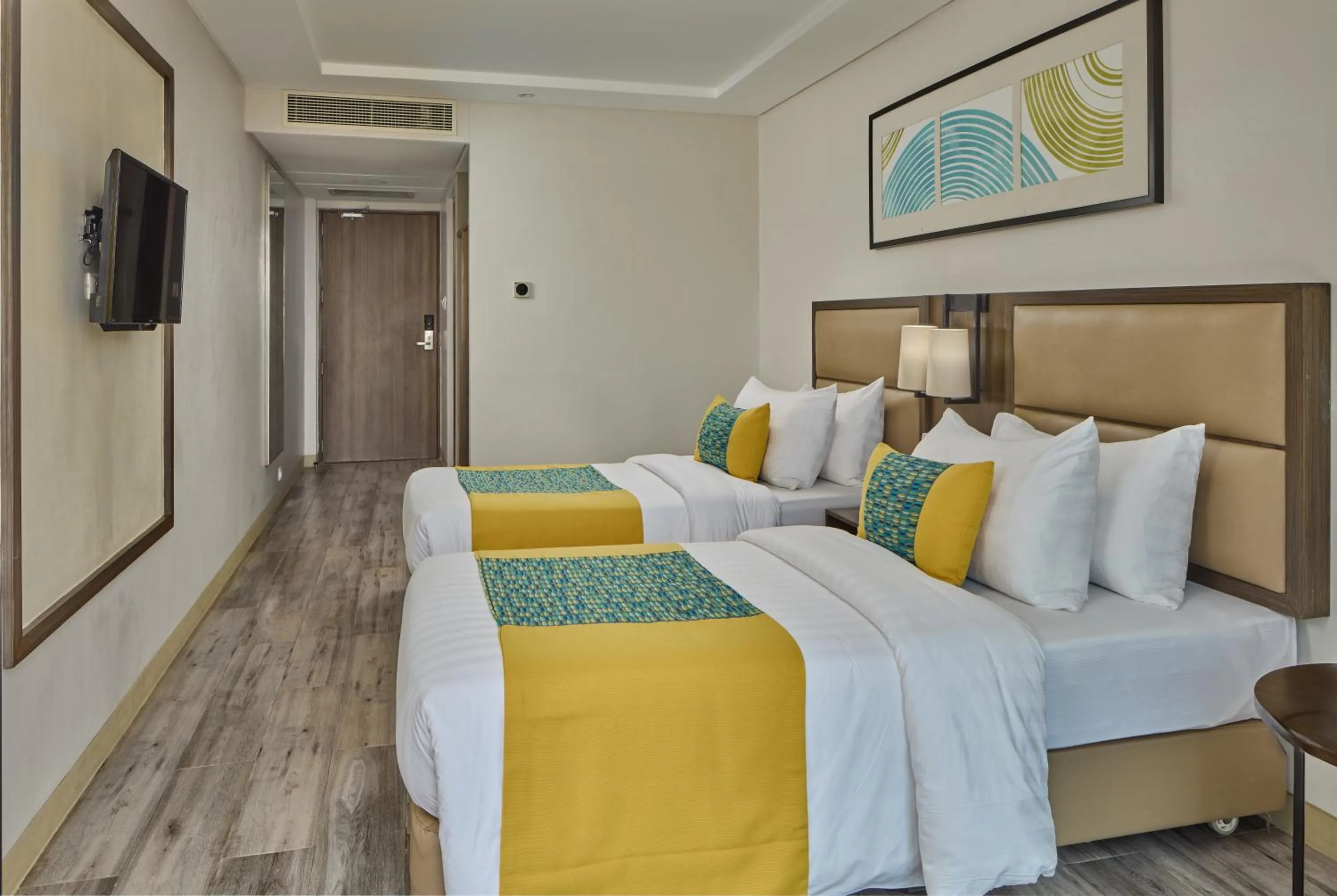 Deluxe Twin Room with Sea View in Belmont Hotel Boracay near Newcoast Beach