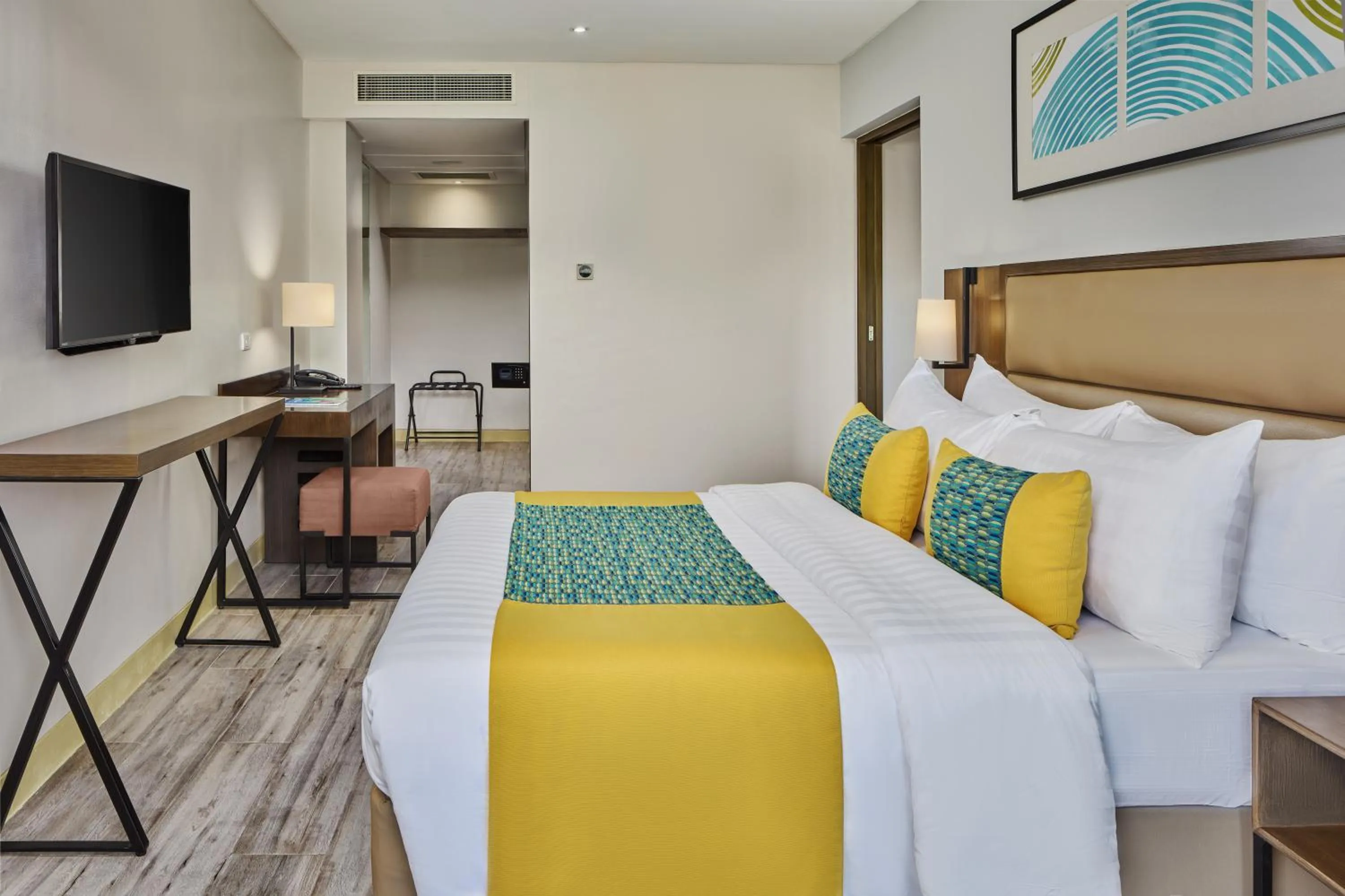 One Bedroom Executive Suite with Living Room in Belmont Hotel Boracay near Newcoast Beach