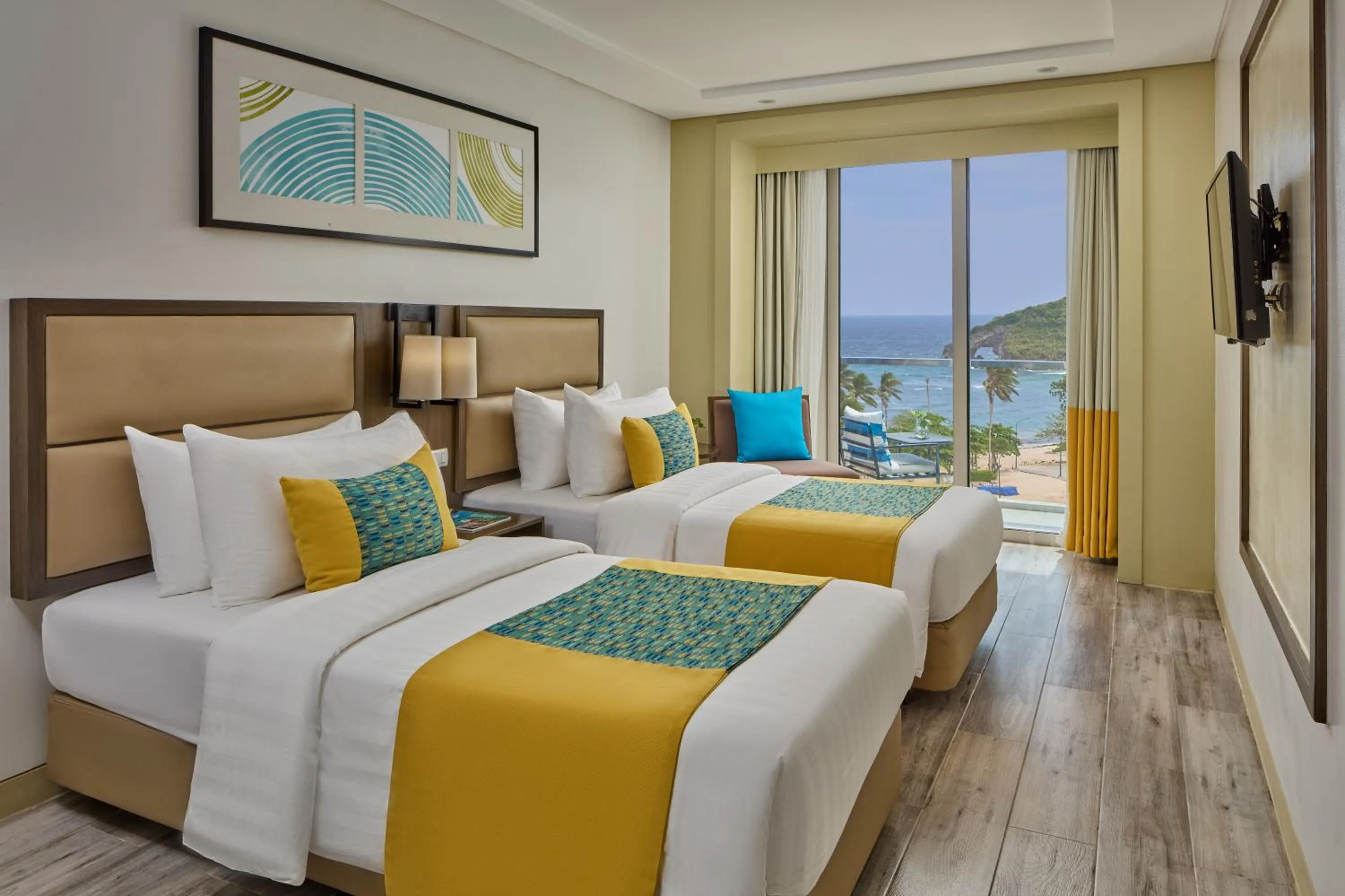 Standard Twin with Free Shuttle to D'Mall in Belmont Hotel Boracay near Newcoast Beach