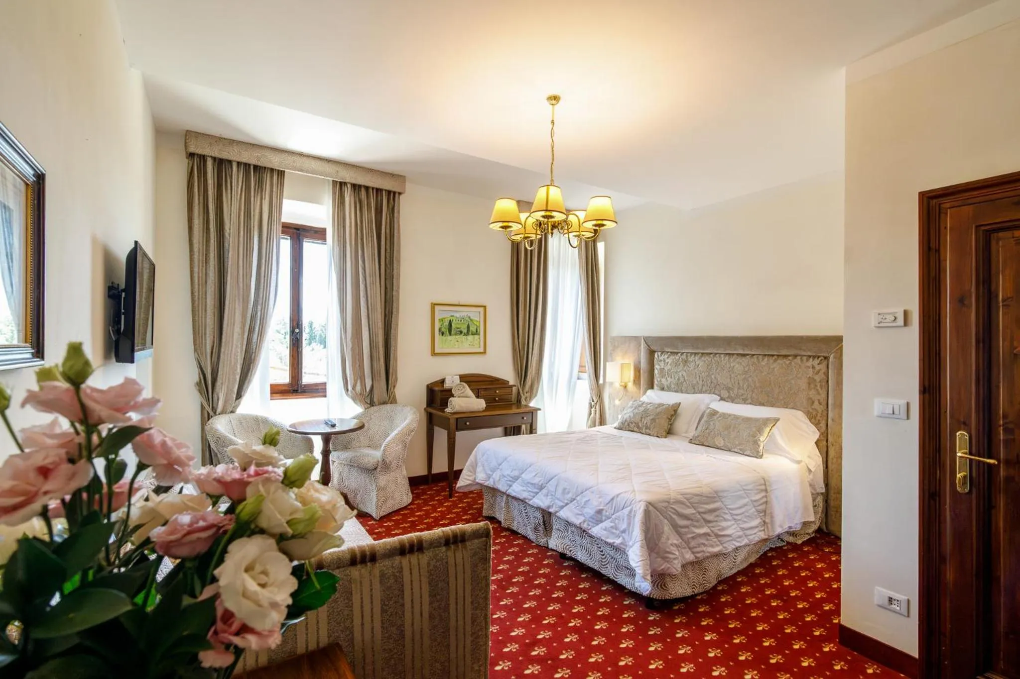 Superior Double Room with Spa Access in Villa Lecchi Hotel Wellness