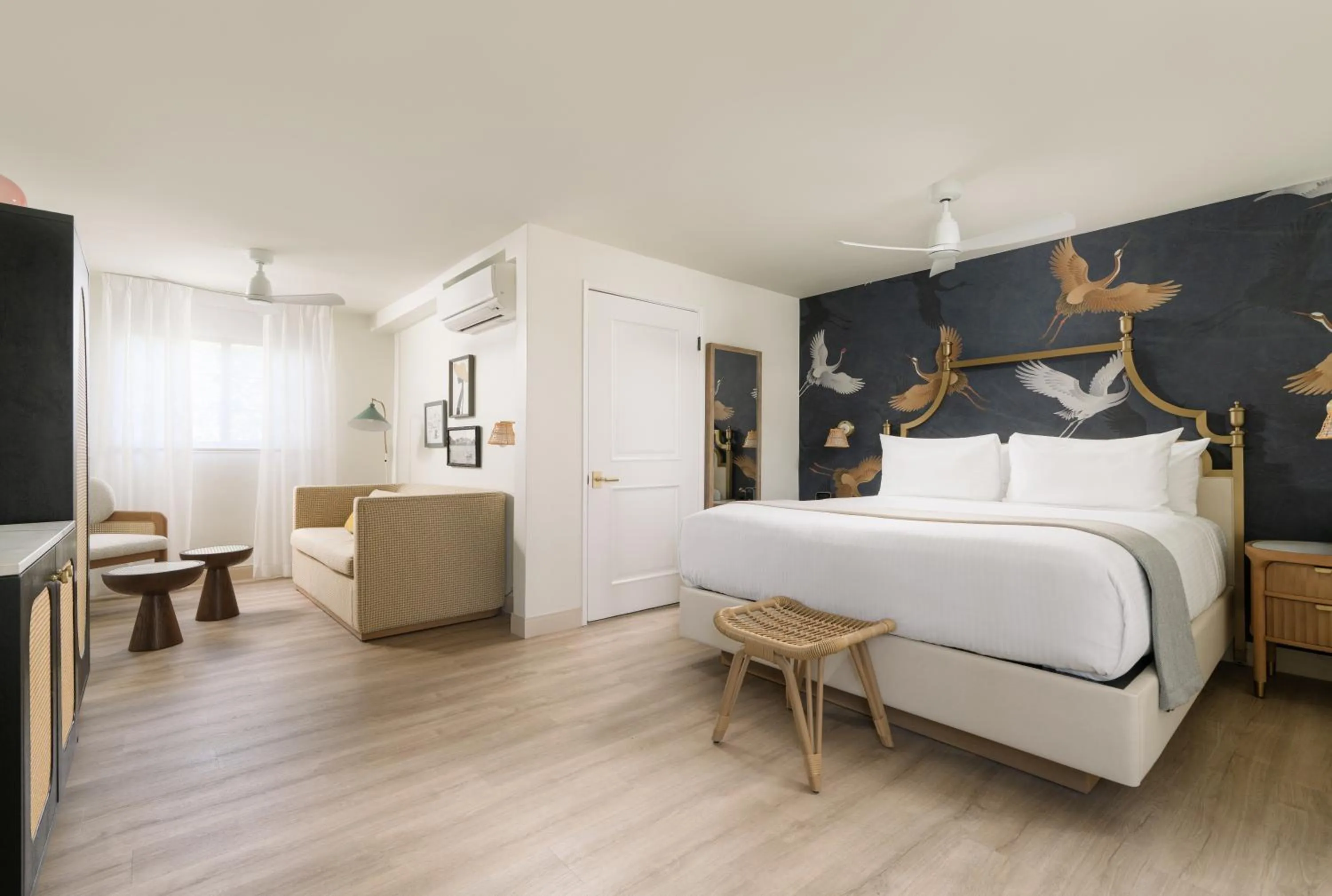 Deluxe King Sofa Bed Renovated in The Milo