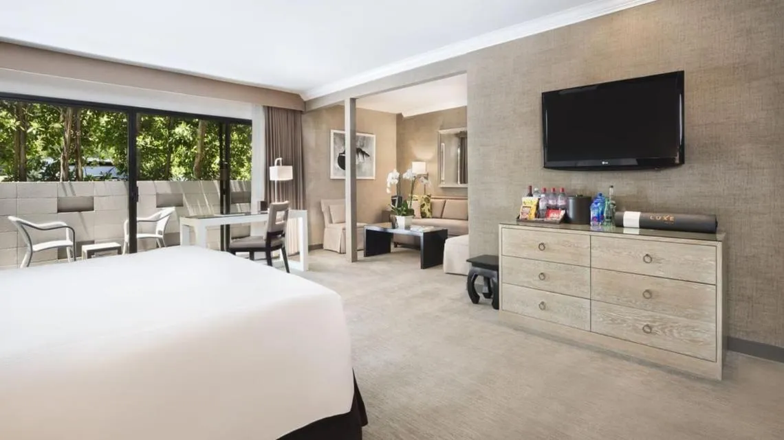 Executive Junior Suite One King Bed in Luxe Sunset Boulevard Hotel