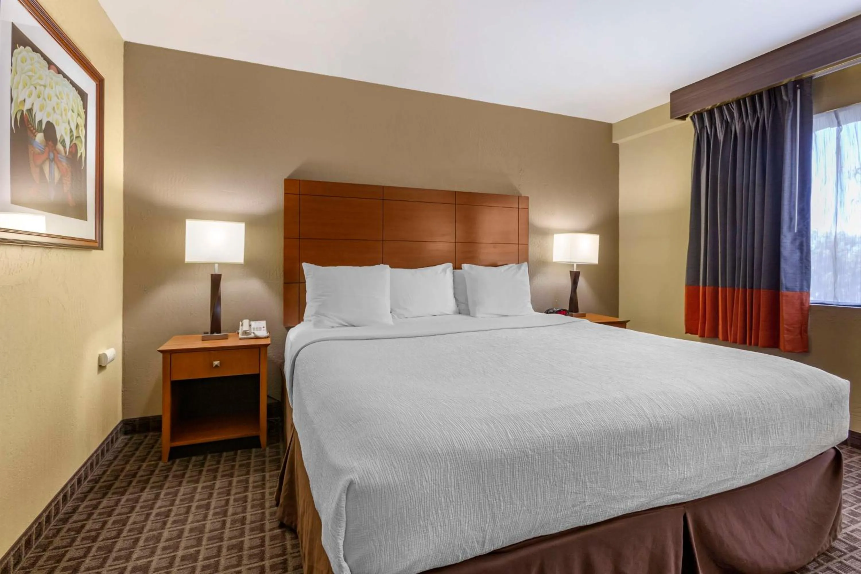 One-Bedroom King Suite with Balcony and Wet Bar in Best Western Plus Scottsdale Thunderbird Suites