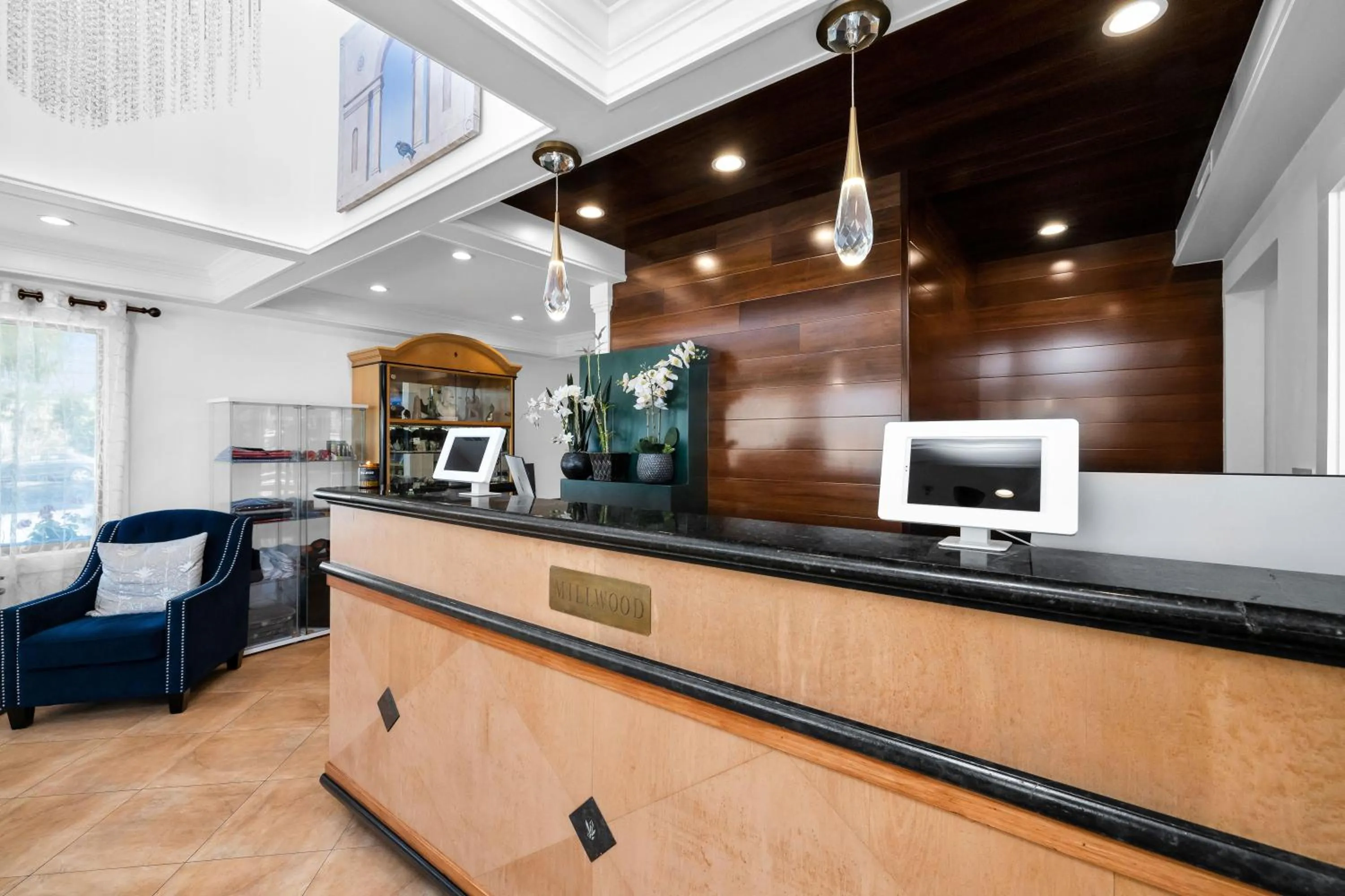 Lobby or reception in The Millwood