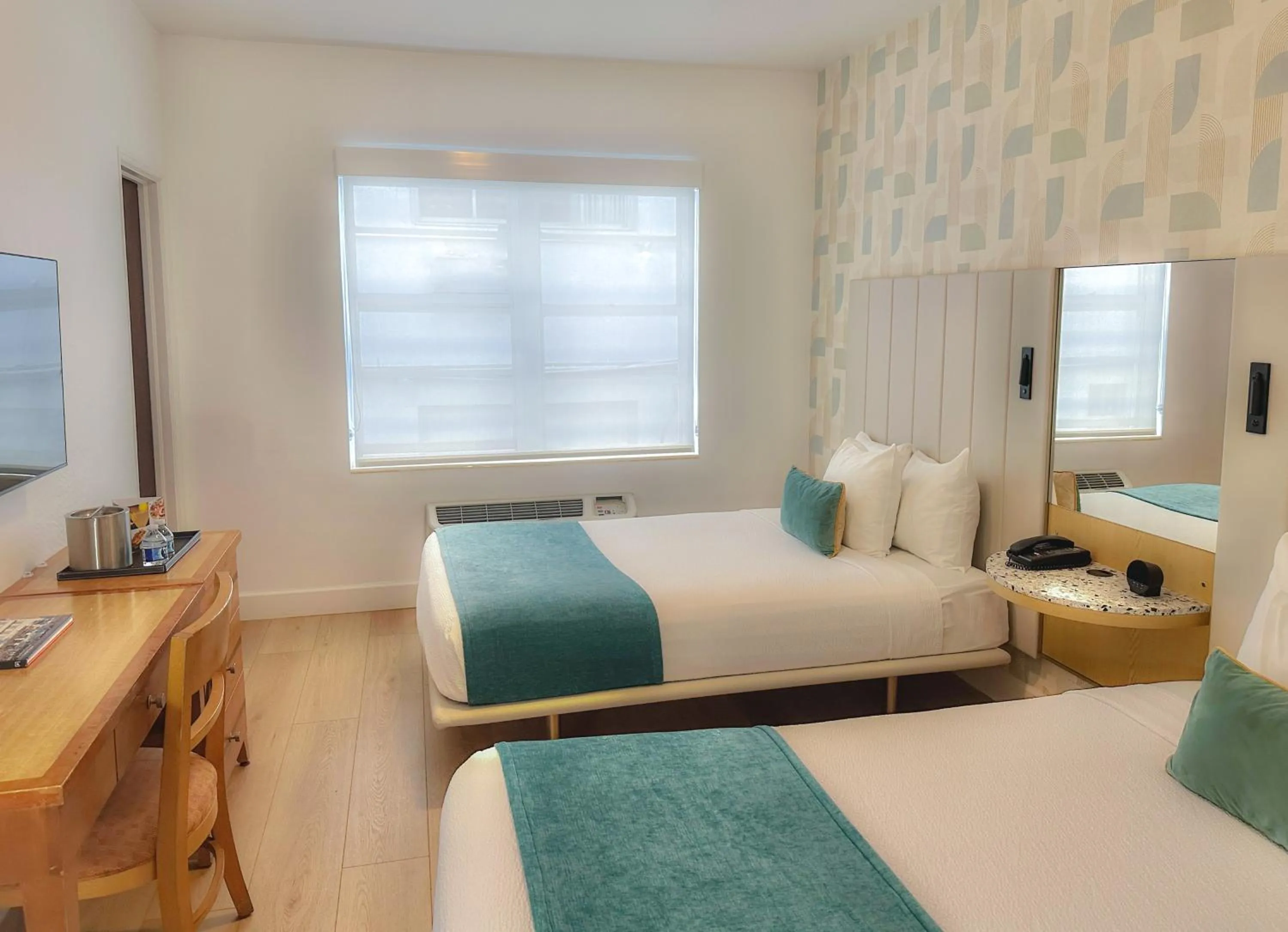 Classic Two Double Beds in Avalon Hotel