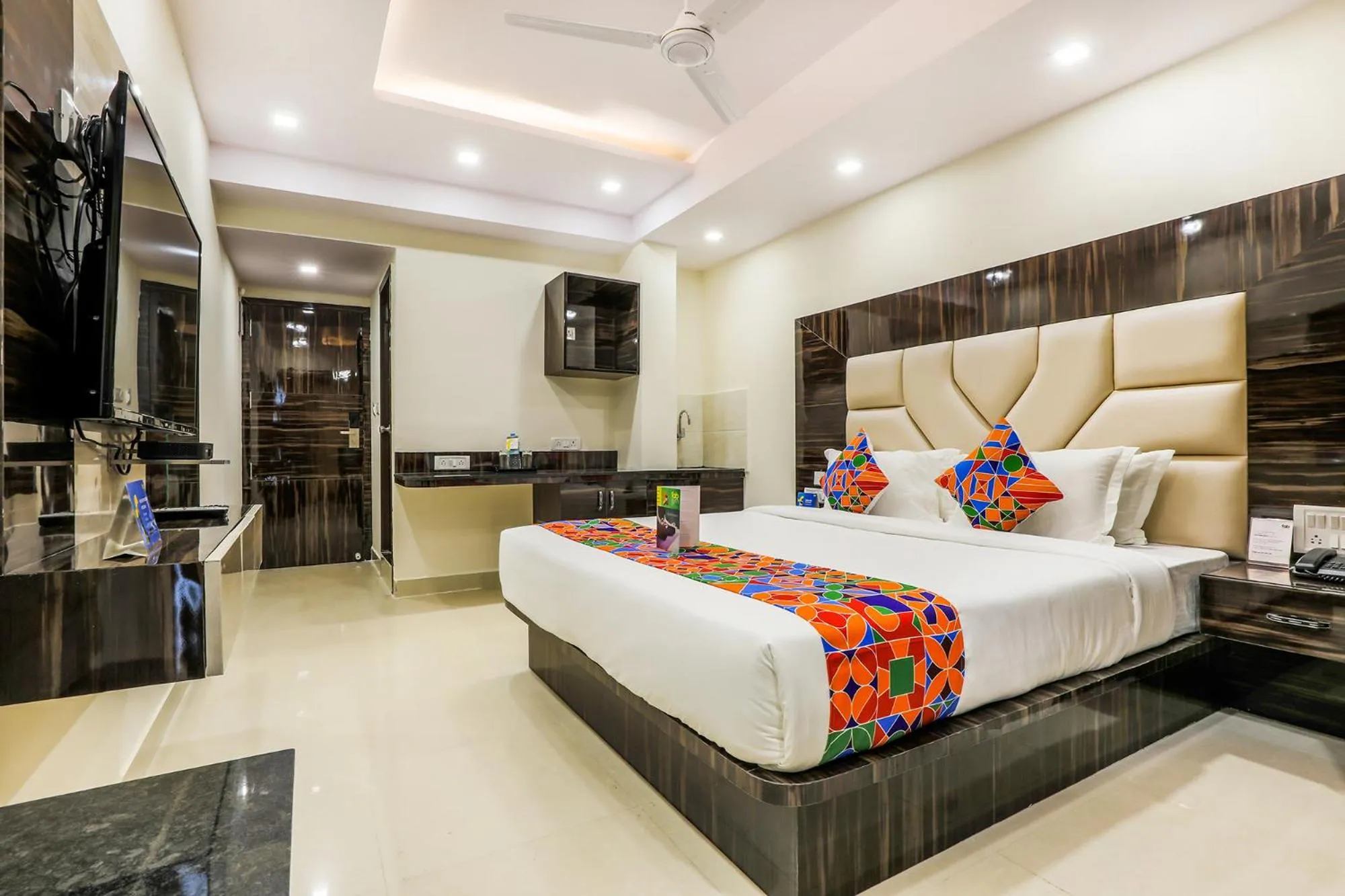 [Sanitized]Superior Double Room - single occupancy in FabHotel Crown Heights - Nr Koramangala Club