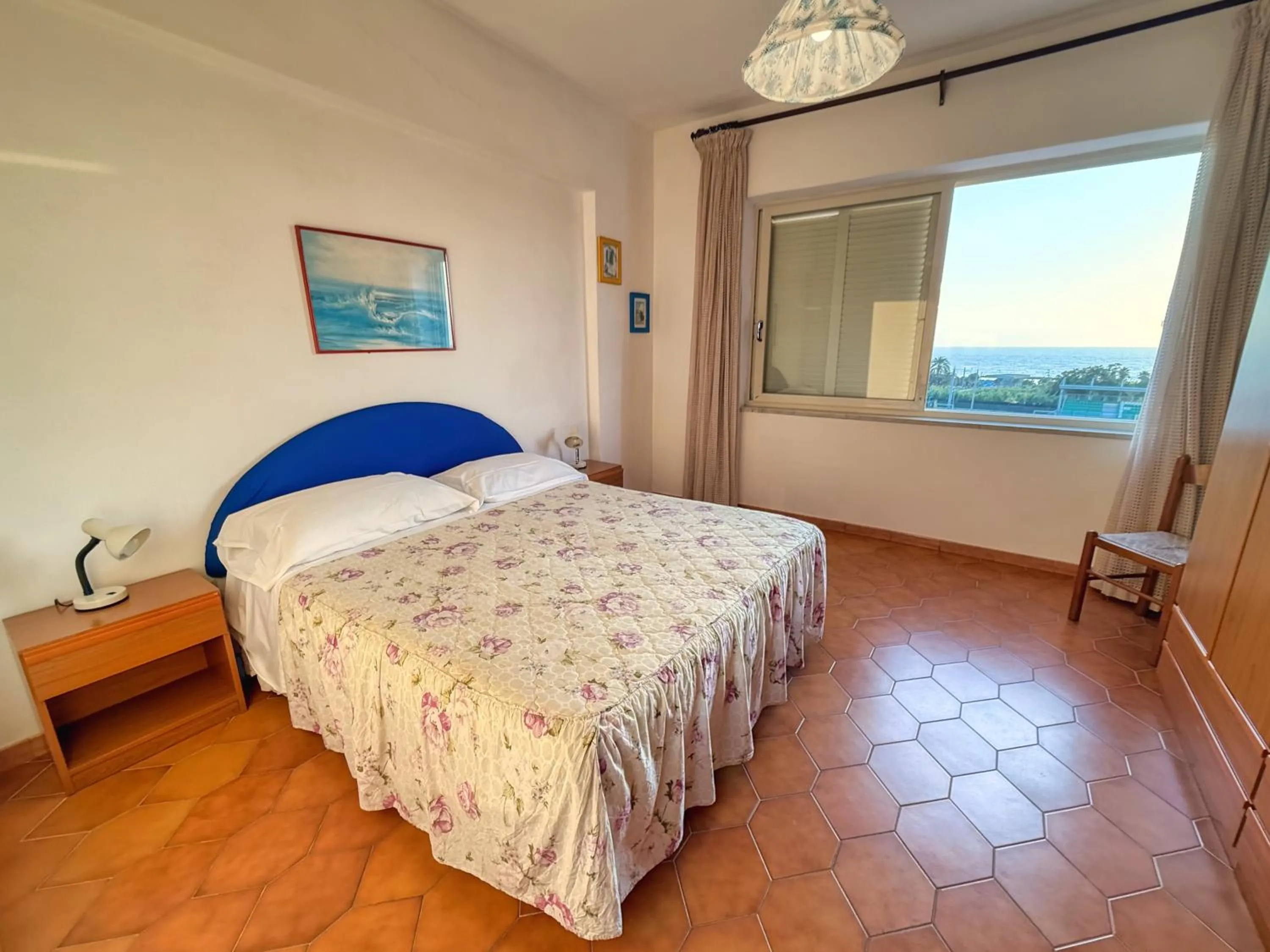 Double Room with Sea View in Pensione Villa Mena