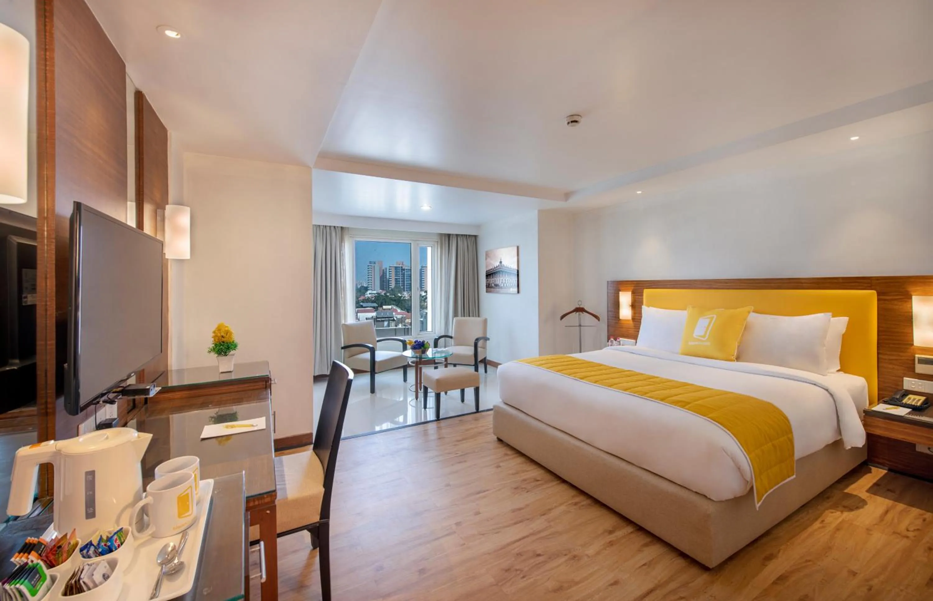 Standard Double Room - single occupancy - Non-Smoking in BloomSuites l Ahmedabad