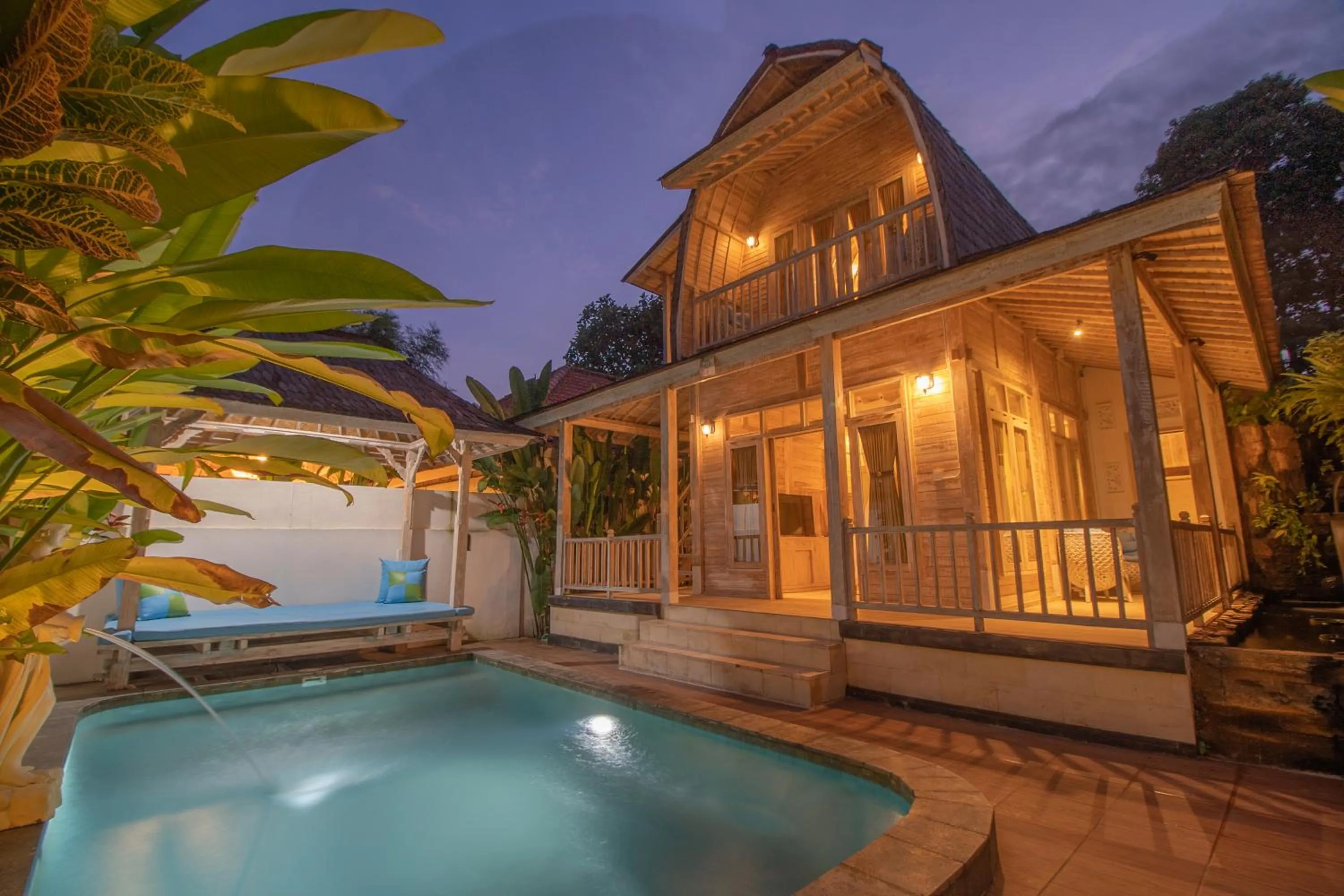 Two-Bedroom Private Pool Villa in Wana Shanti Villa