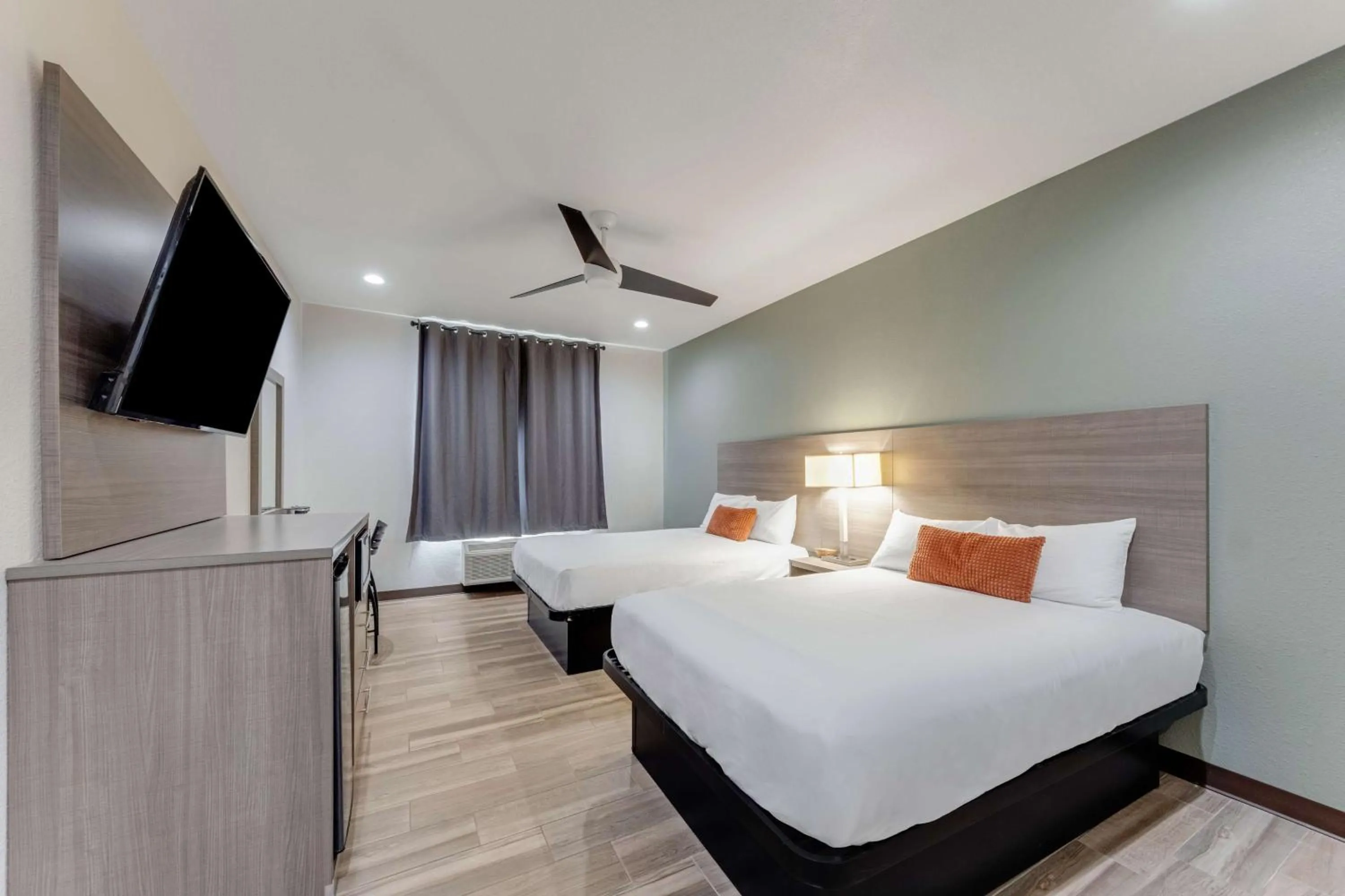 Double Room with Two Double Beds in Americas Best Value Inn San Antonio Downtown Riverwalk