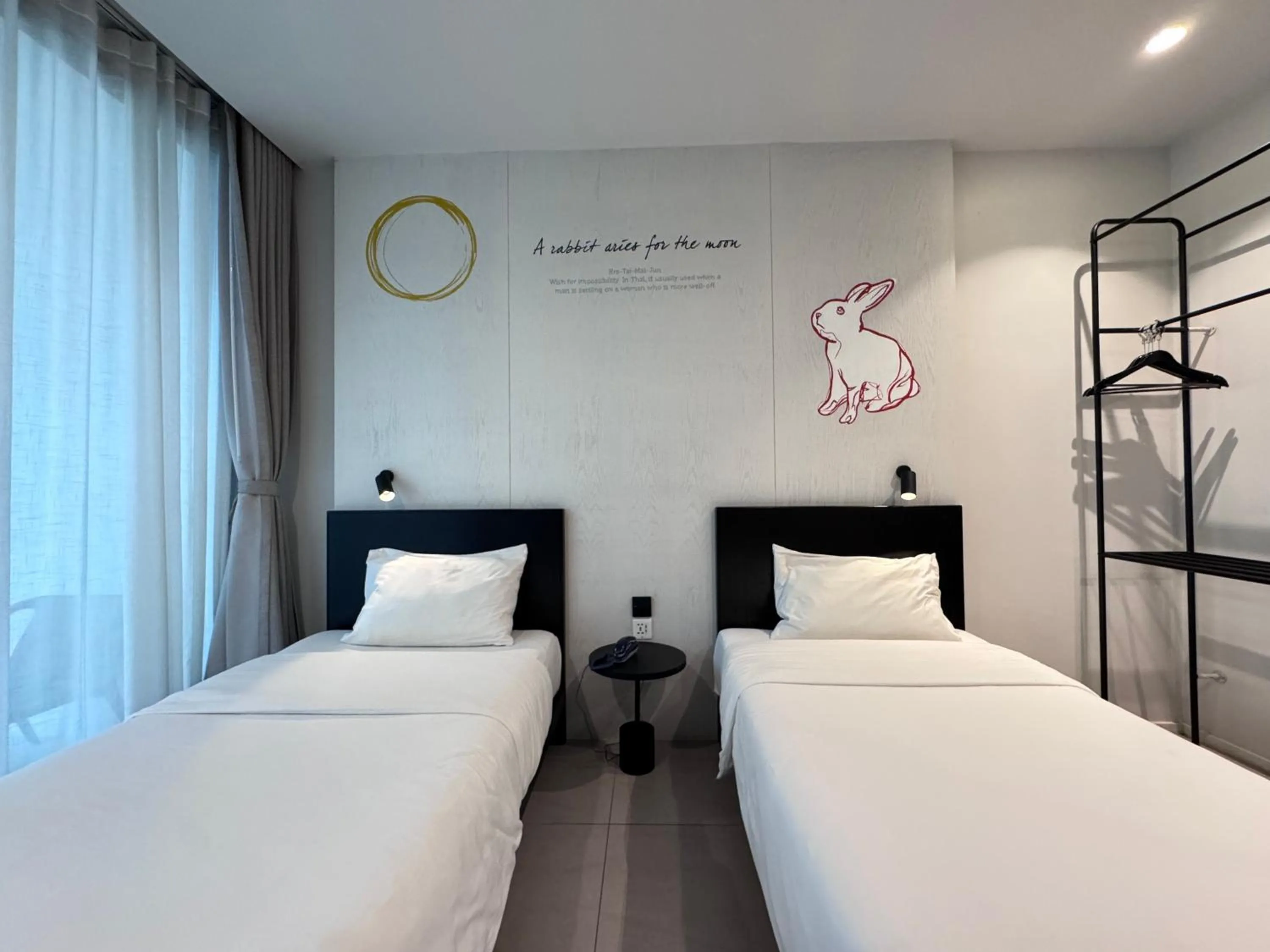 Twin Room with Balcony in CHERN Bangkok