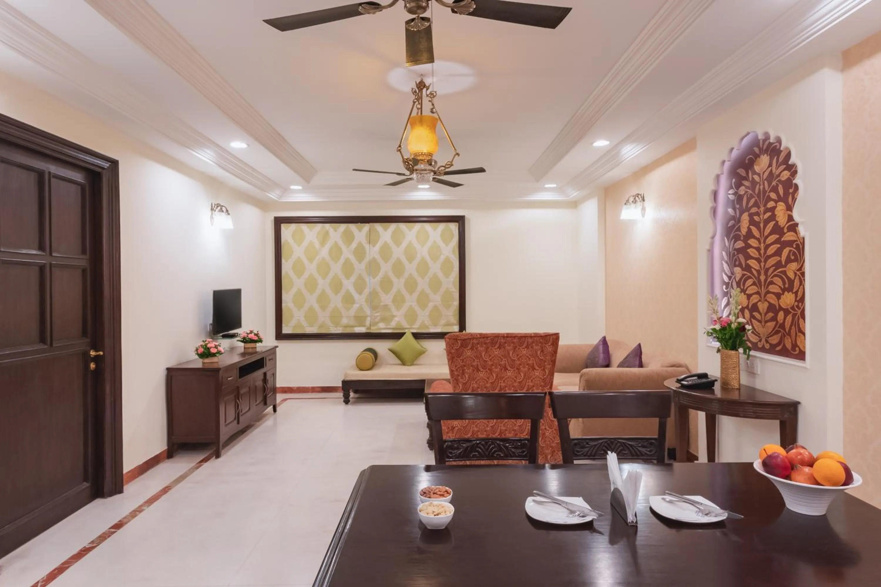 Premier Suite with Darshan Convenience & Ticket Support - single occupancy in Shree Vallabh Vilas Lords Plaza Nathdwara - Pure Veg