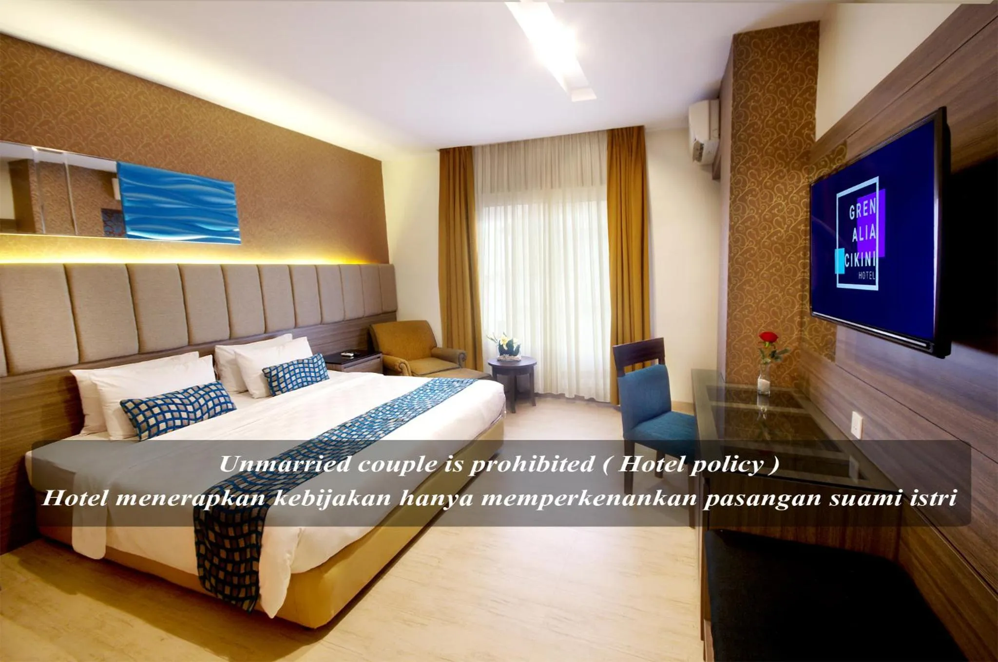 Deluxe King Room in Hotel Gren Alia Cikini