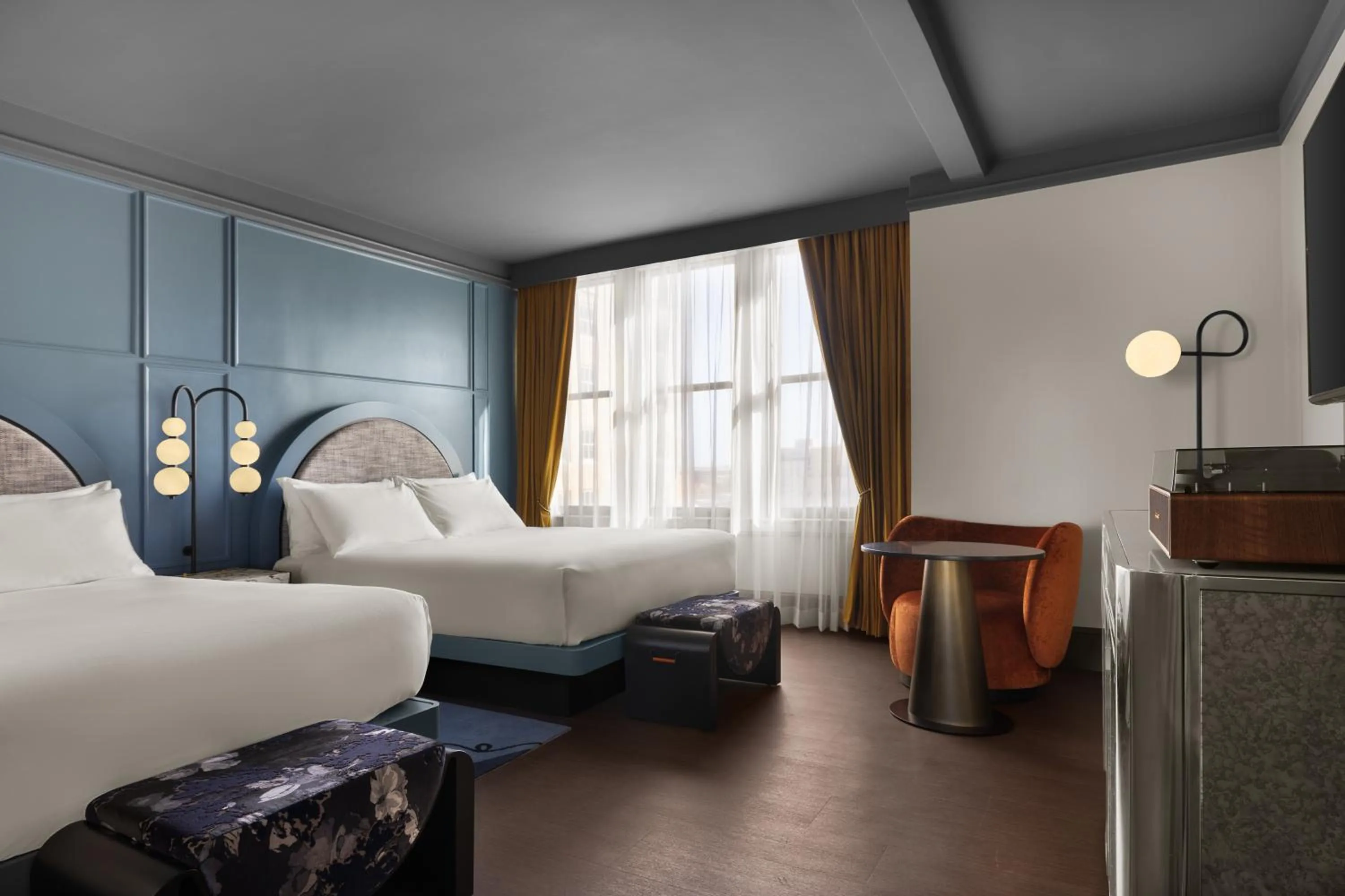 Queen Room with Two Queen Beds in The Gunter Hotel San Antonio Riverwalk