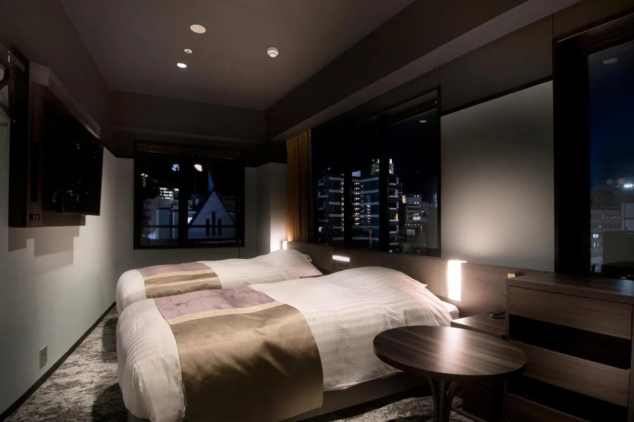 Corner Twin Room - single occupancy in Kobe Plaza Hotel West