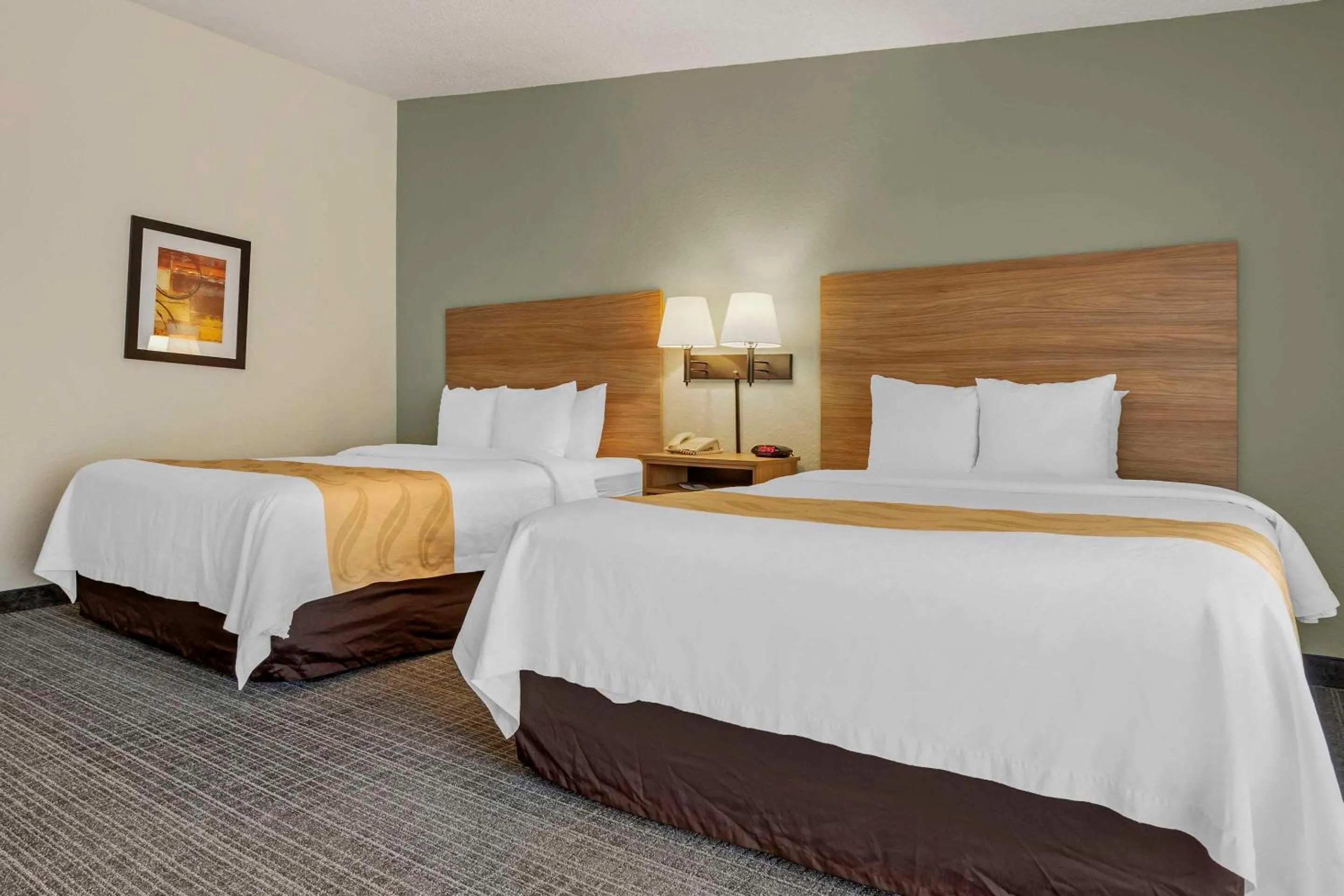 Queen Suite with Two Queen Beds - Non-Smoking in Quality Inn & Suites NRG Park - Medical Center