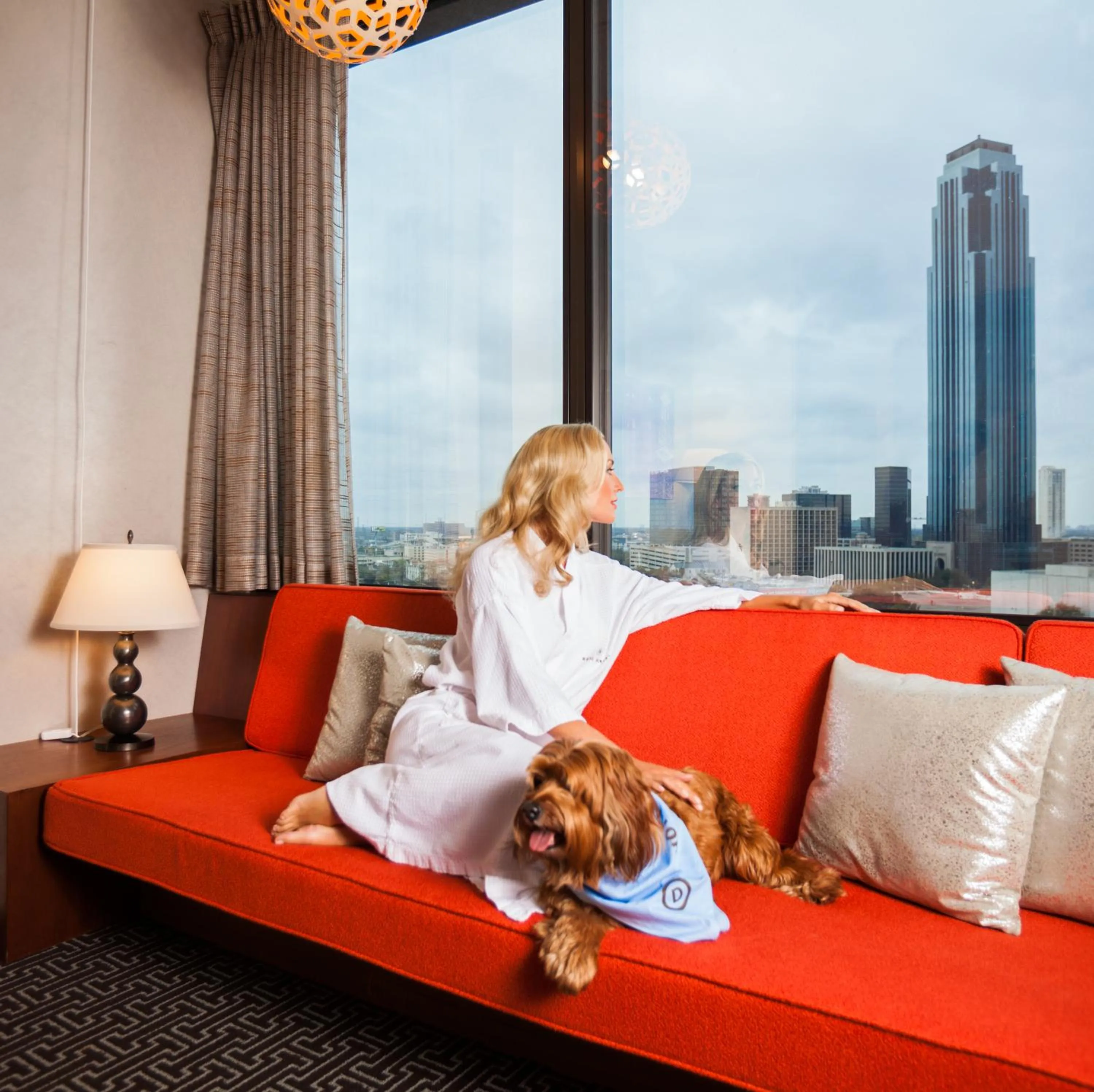 Superior Double Room with Two Double Beds in Hotel Derek Houston Galleria