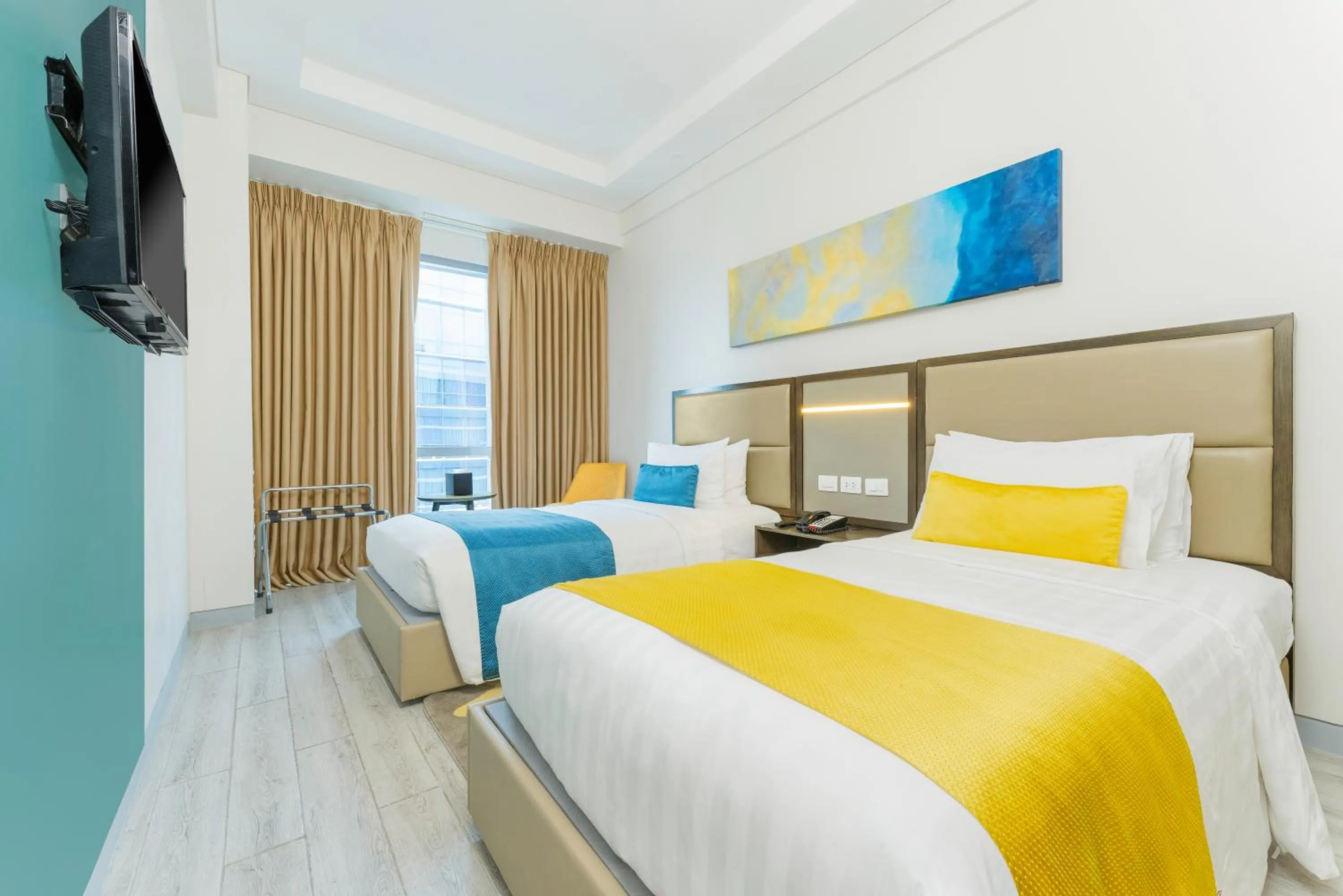 Classic Superior Twin in Savoy Hotel Mactan Cebu near Newtown Beach