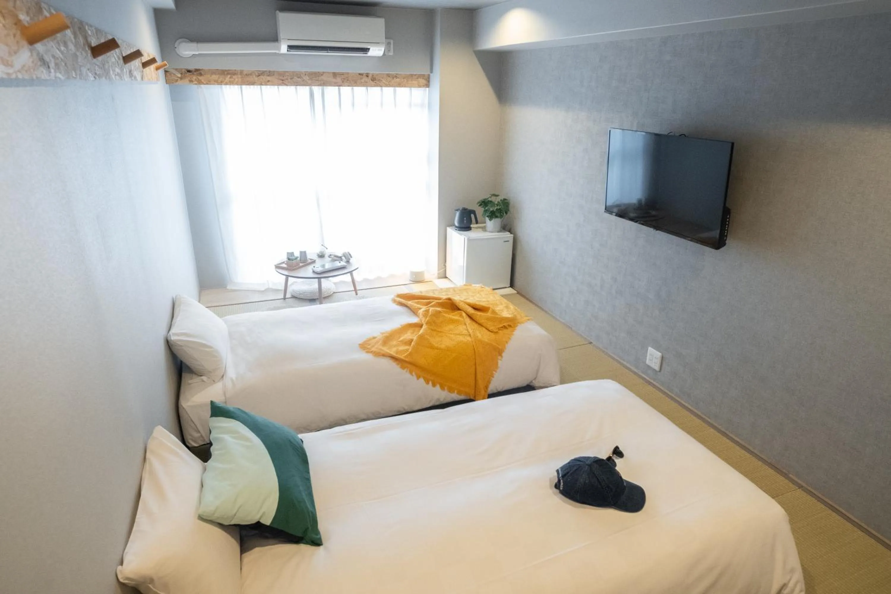 Tatami Twin - single occupancy - Non-Smoking in WAYFARER Kyoto Shijo