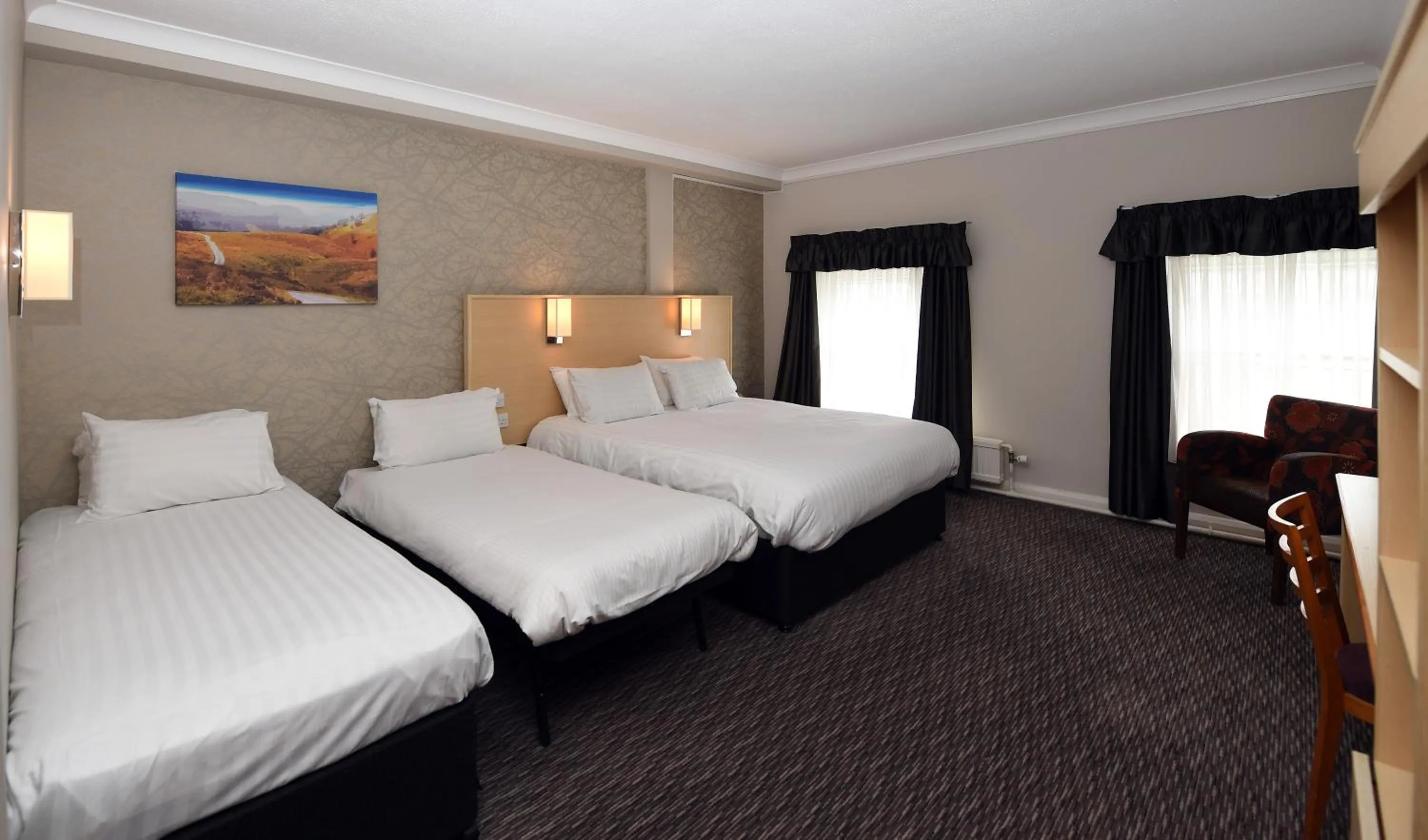 Family Double Room in Wynnstay Arms, Wrexham by Marston's Inns