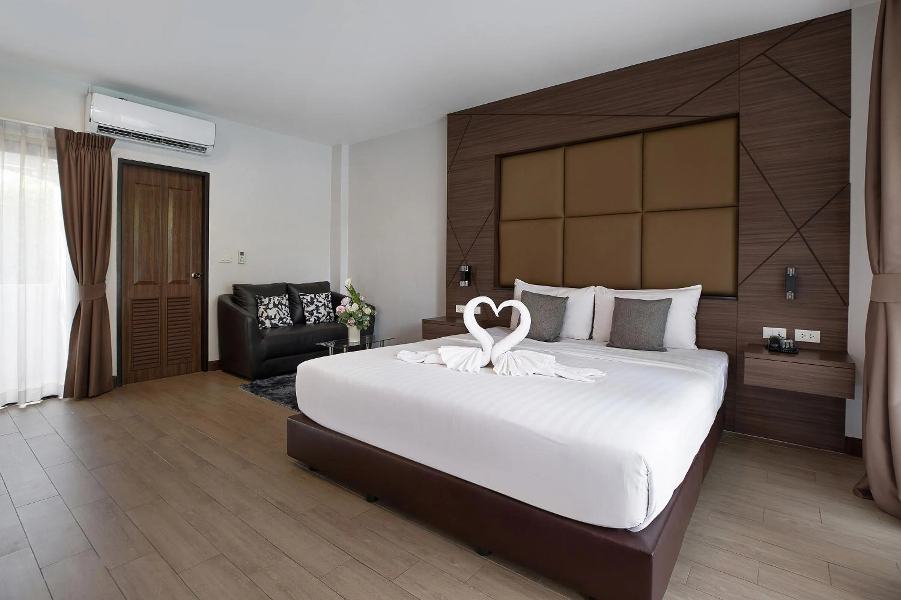 King Room with Pool View in The Bell Airport Phuket Hotel - SHA Extra Plus