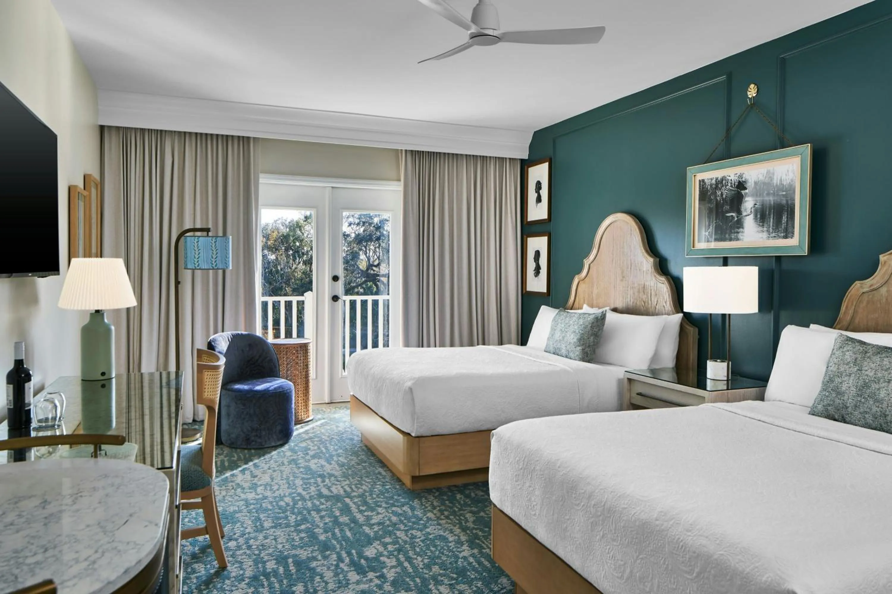 Guest room, 2 Queen in The Inn at Celebration, Autograph Collection