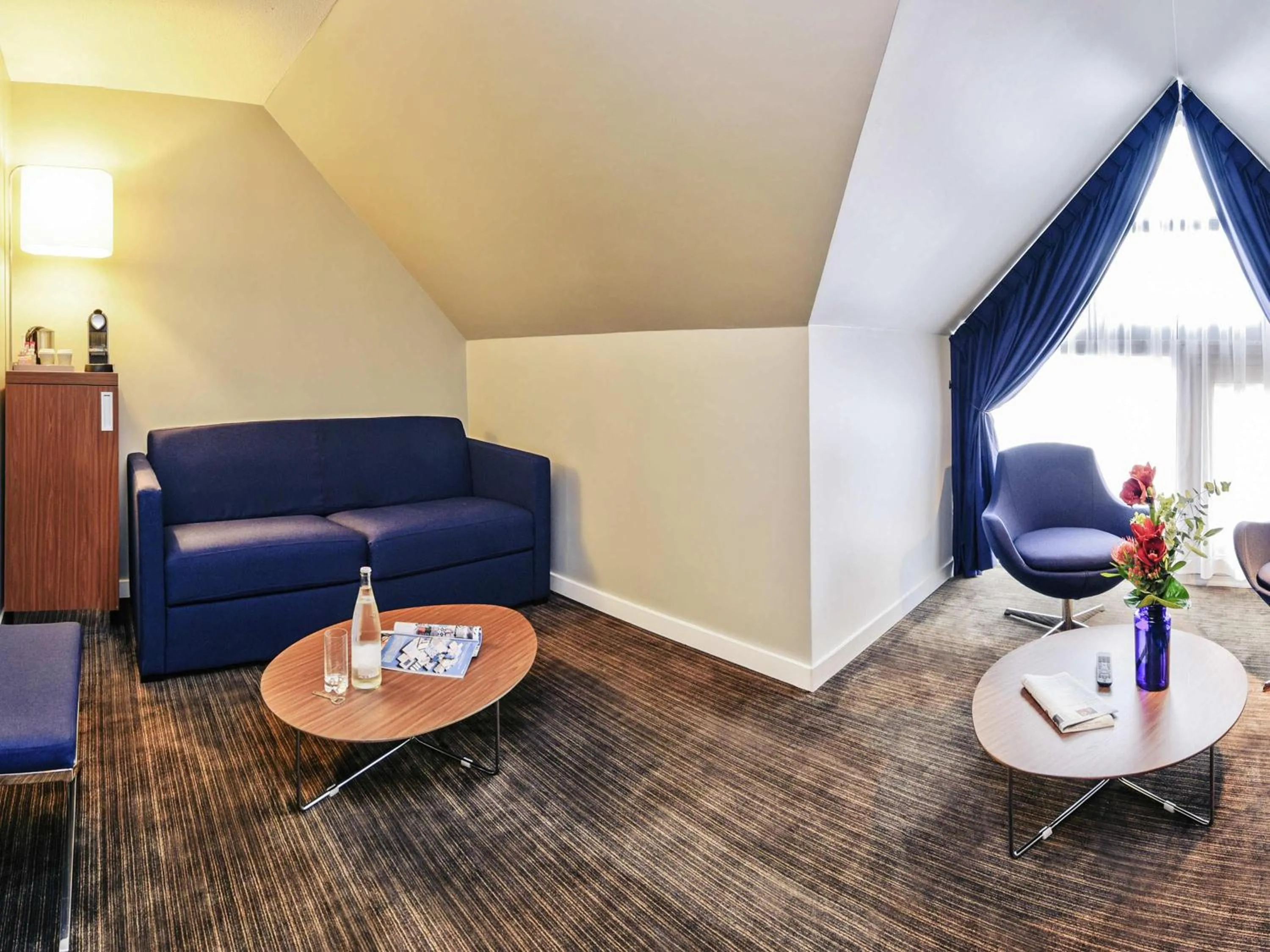 Superior Suite with One King Bed and convert ible Sofa in Mercure Rennes Centre Parlement