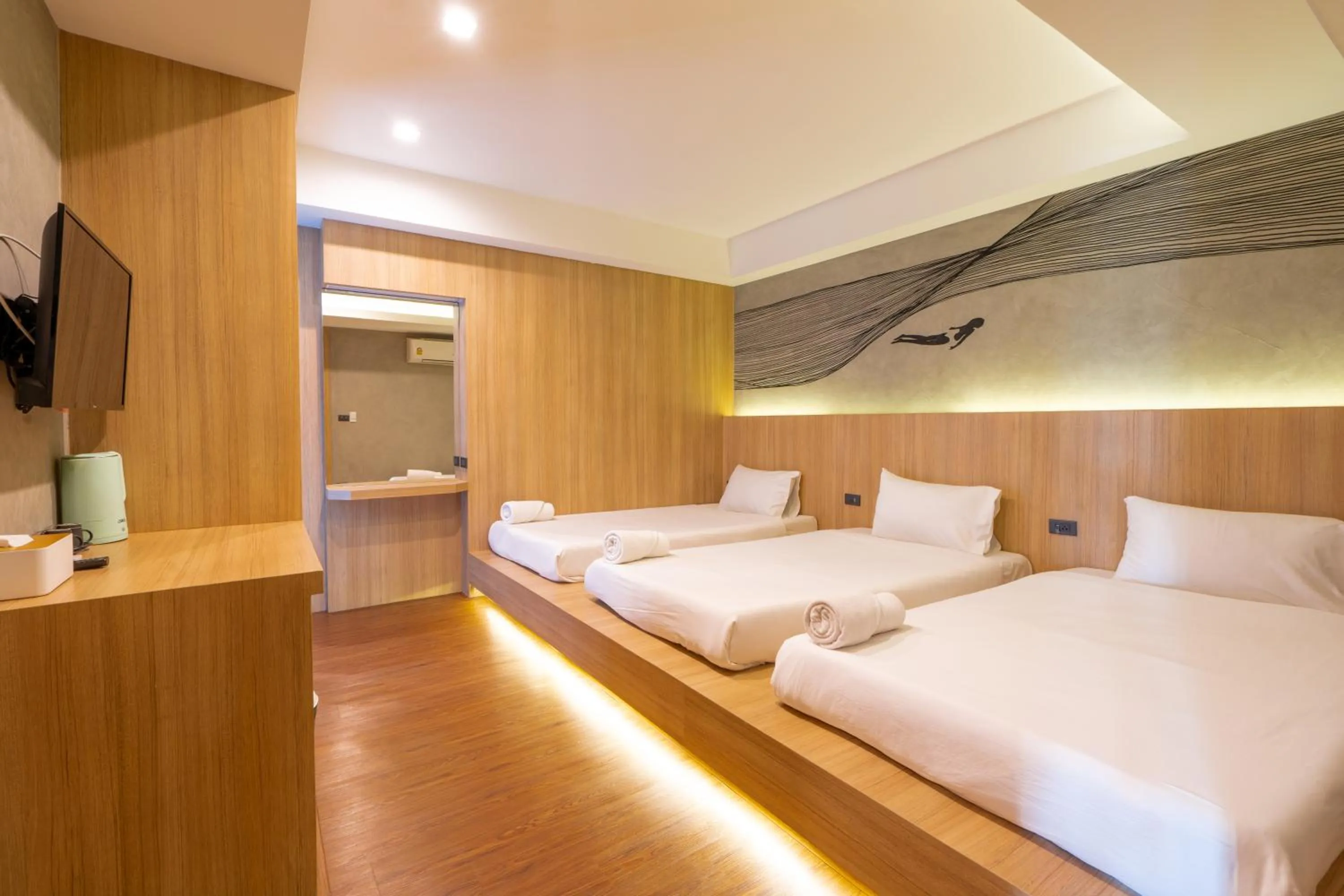 Deluxe Family Room in Patong Poshtel