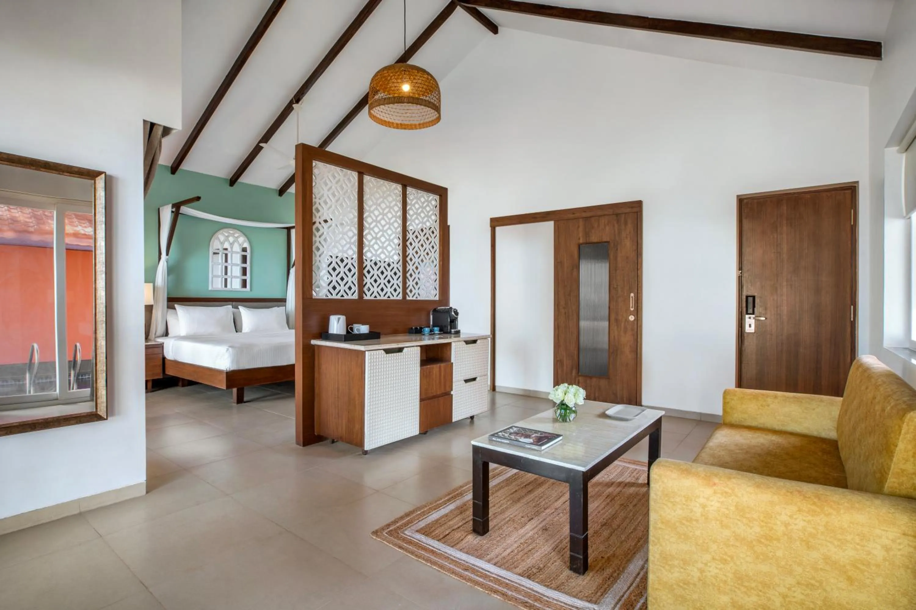 One-Bedroom Premium Suite with Plunge Pool - Beer on arrival, Happy Hours (6-8PM) in Mandrem Beach Resort, a member of Radisson Individuals Retreat