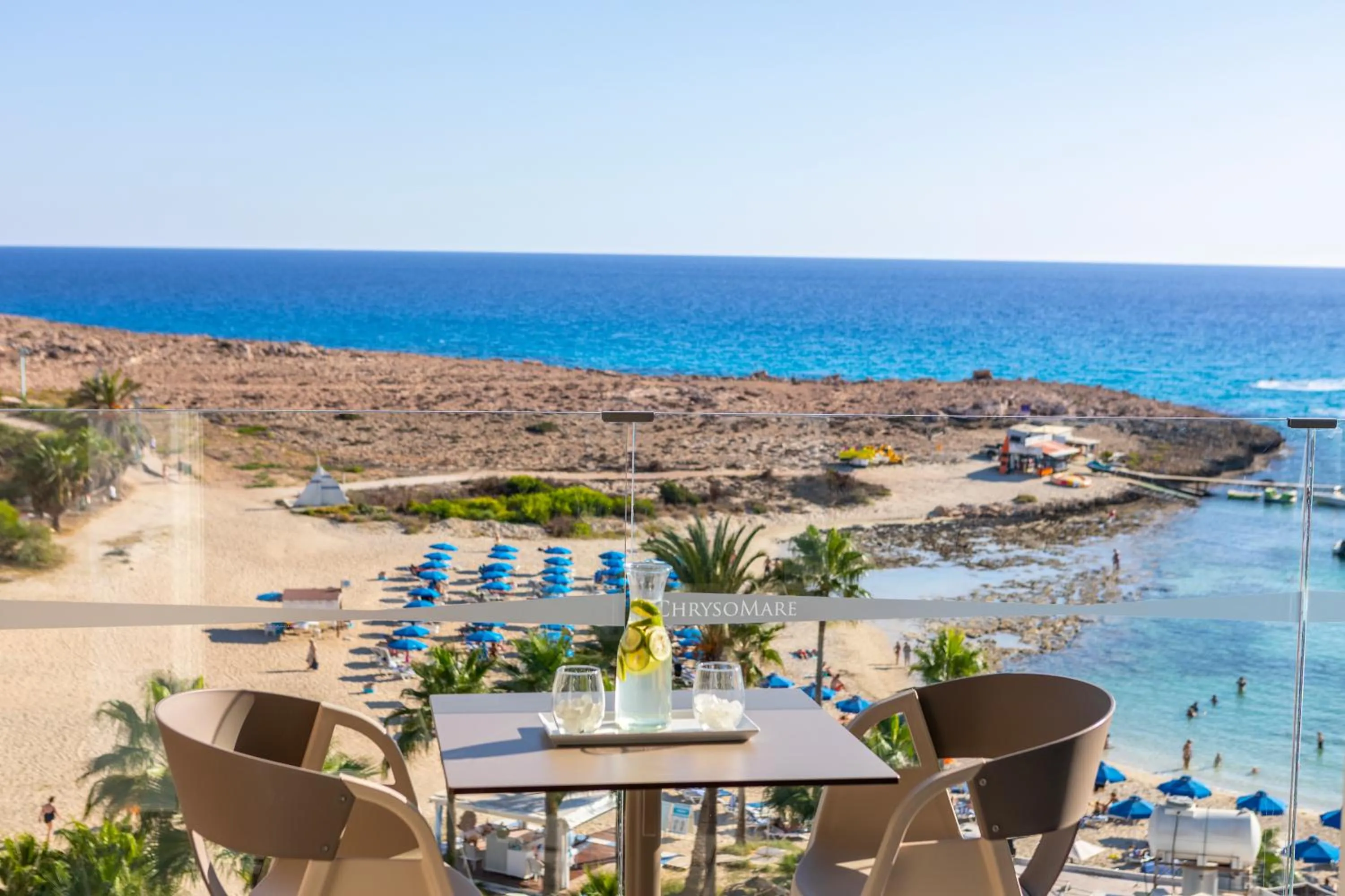 Superior Front Sea View Room in Chrysomare Beach Hotel & Resort