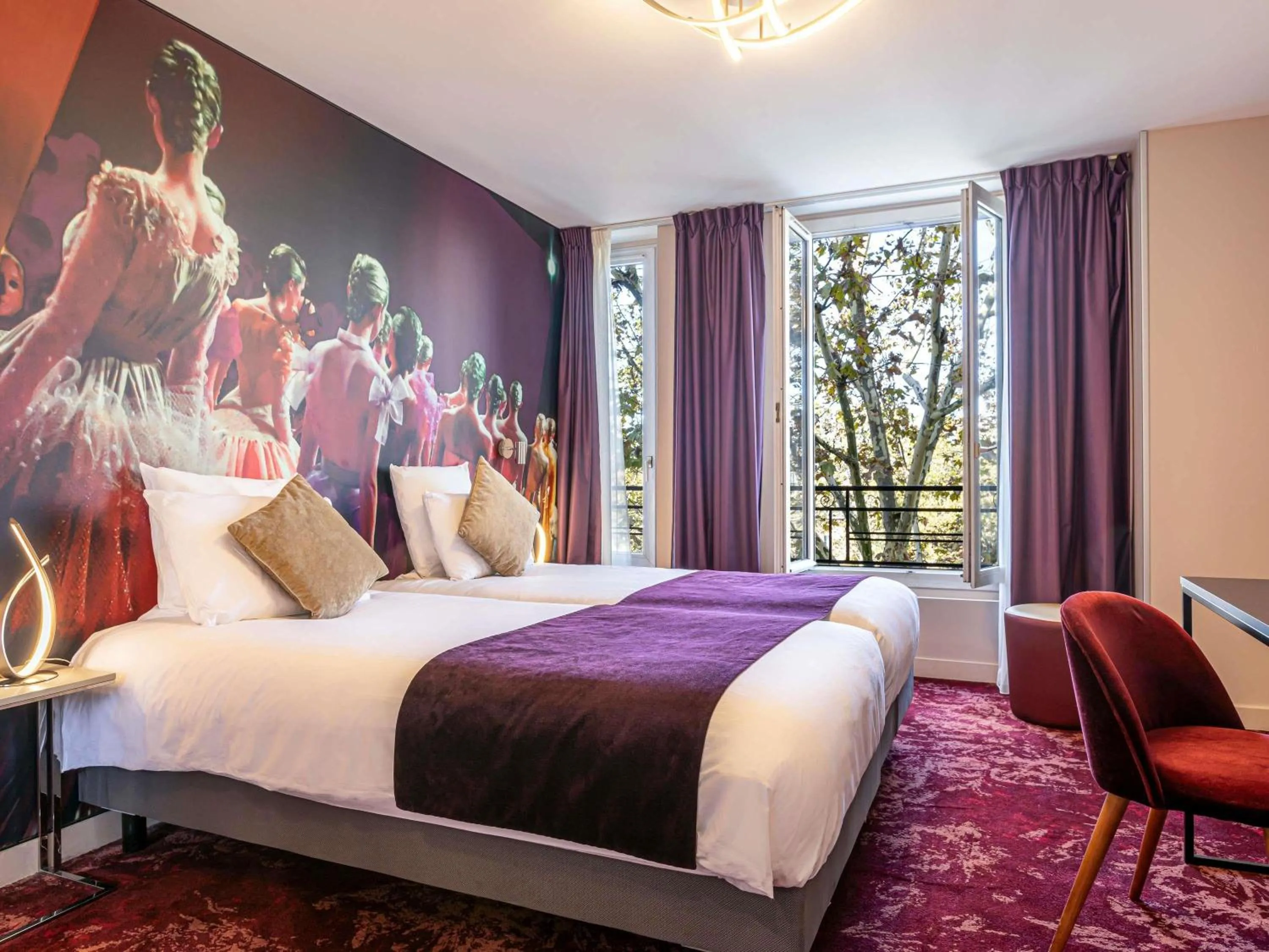 Classic Â Twin Room in Mercure Paris Place d'Italie