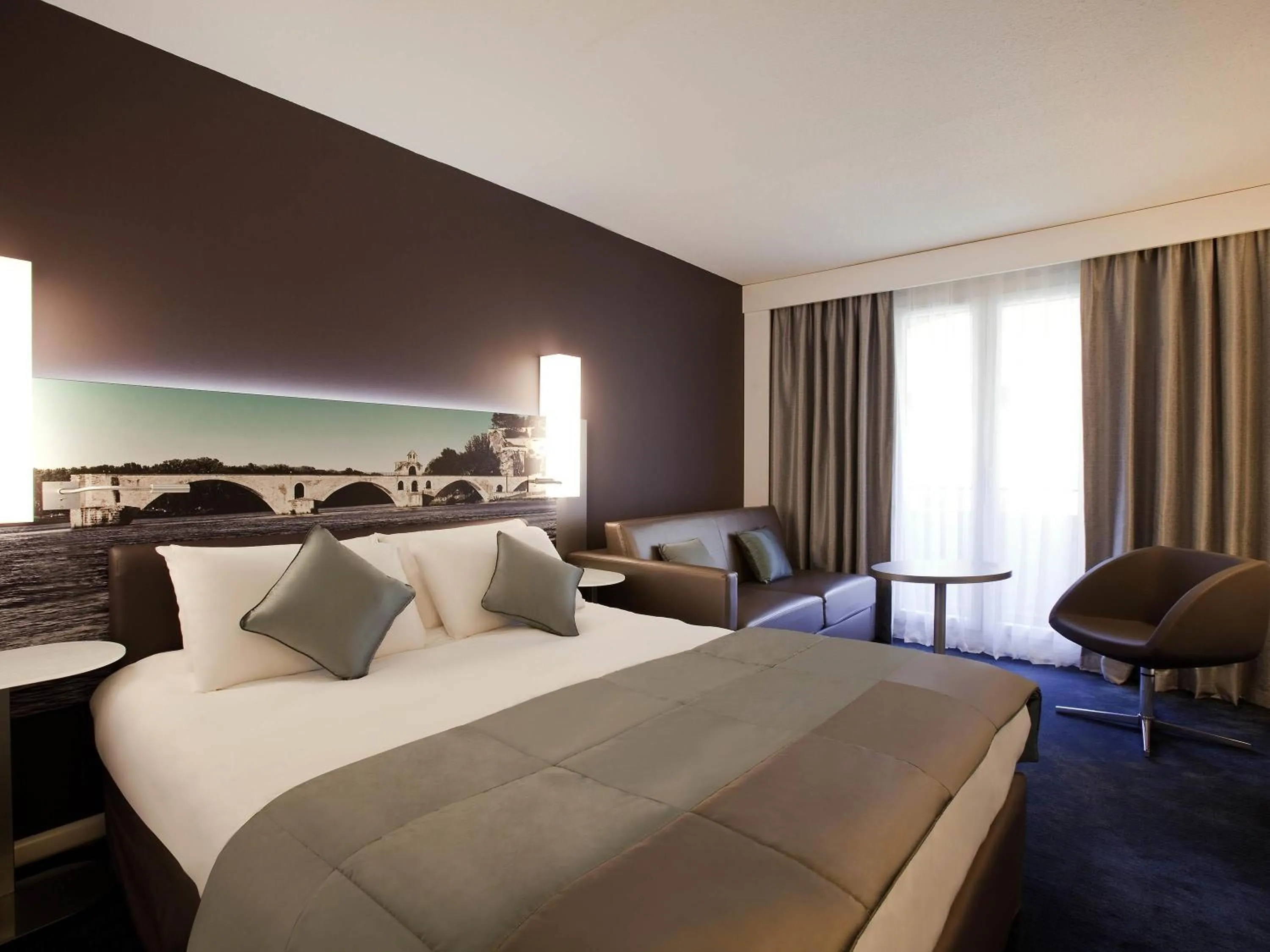 Superior Double Room with Sofa Bed in Mercure Pont d’Avignon Centre