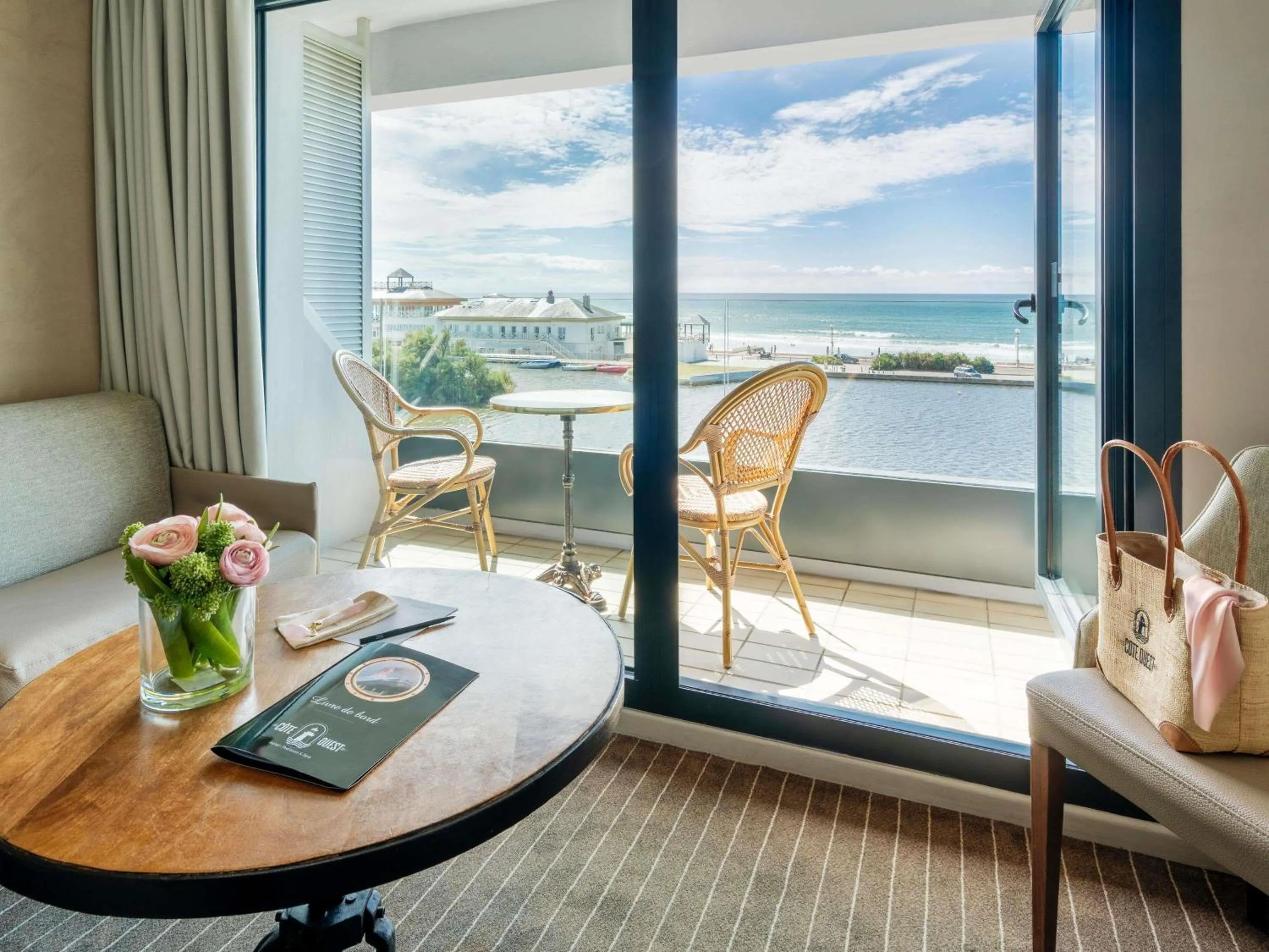 Classic Room with Queen Bed or Two Single Beds, Balcony and Sea View in Côte Ouest Thalasso & Spa Les Sables d'Olonne - MGallery Collection