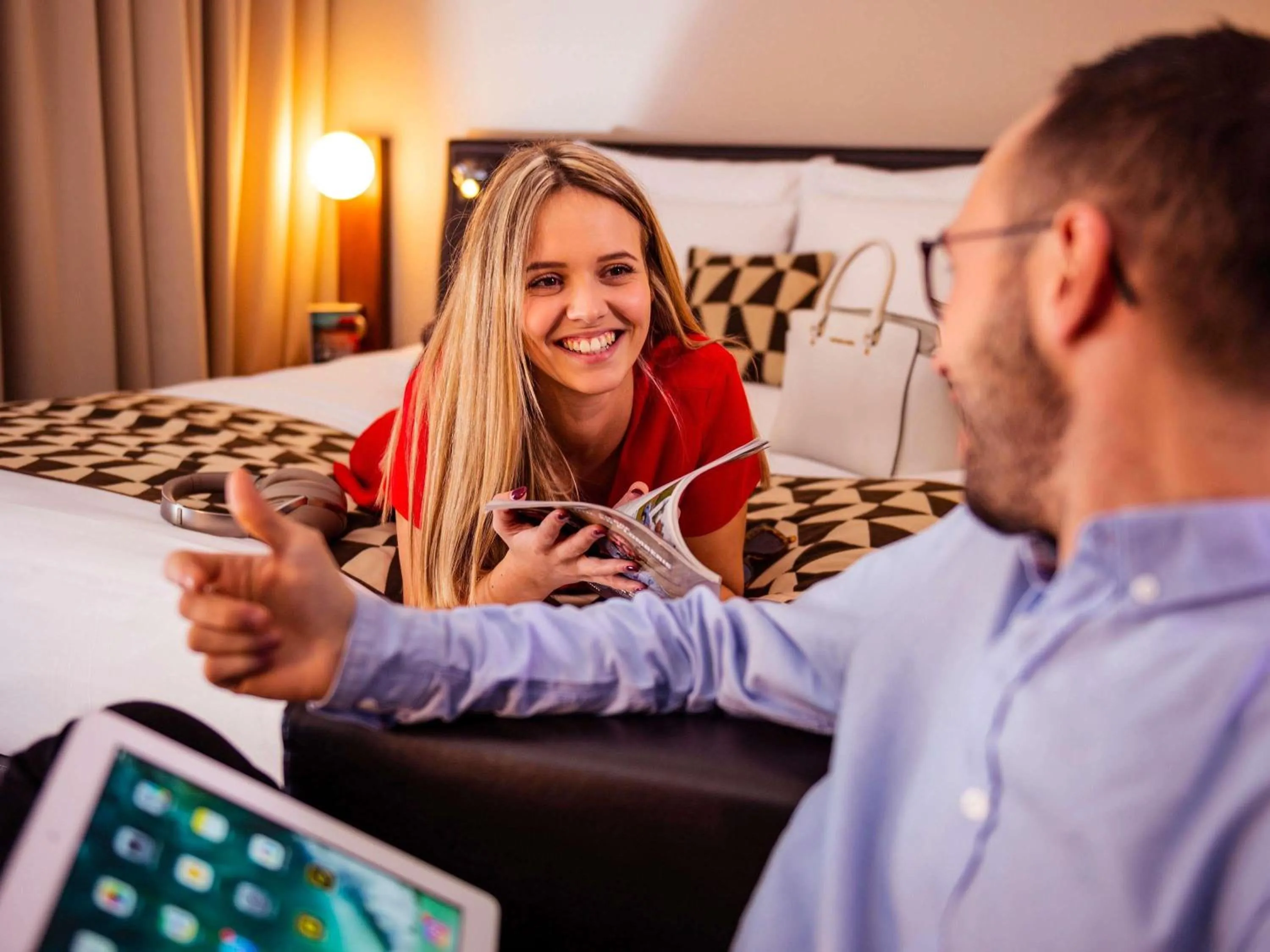 Accessible Room with 1 Queen Bed in Hôtel Mercure Lyon Centre Lumière