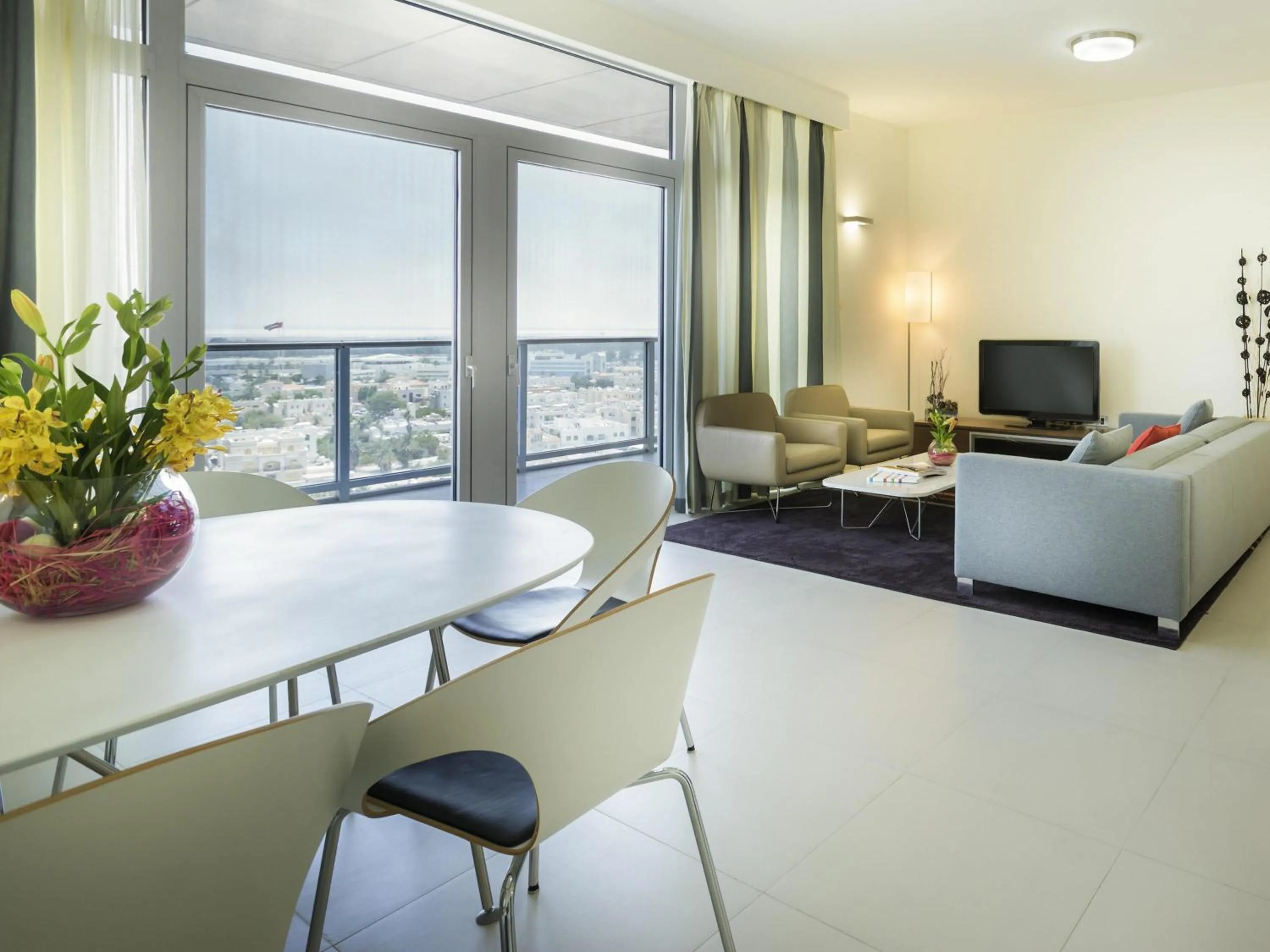 Executive Three-Bedroom Apartment with Balcony in Adagio Abu Dhabi Al Bustan